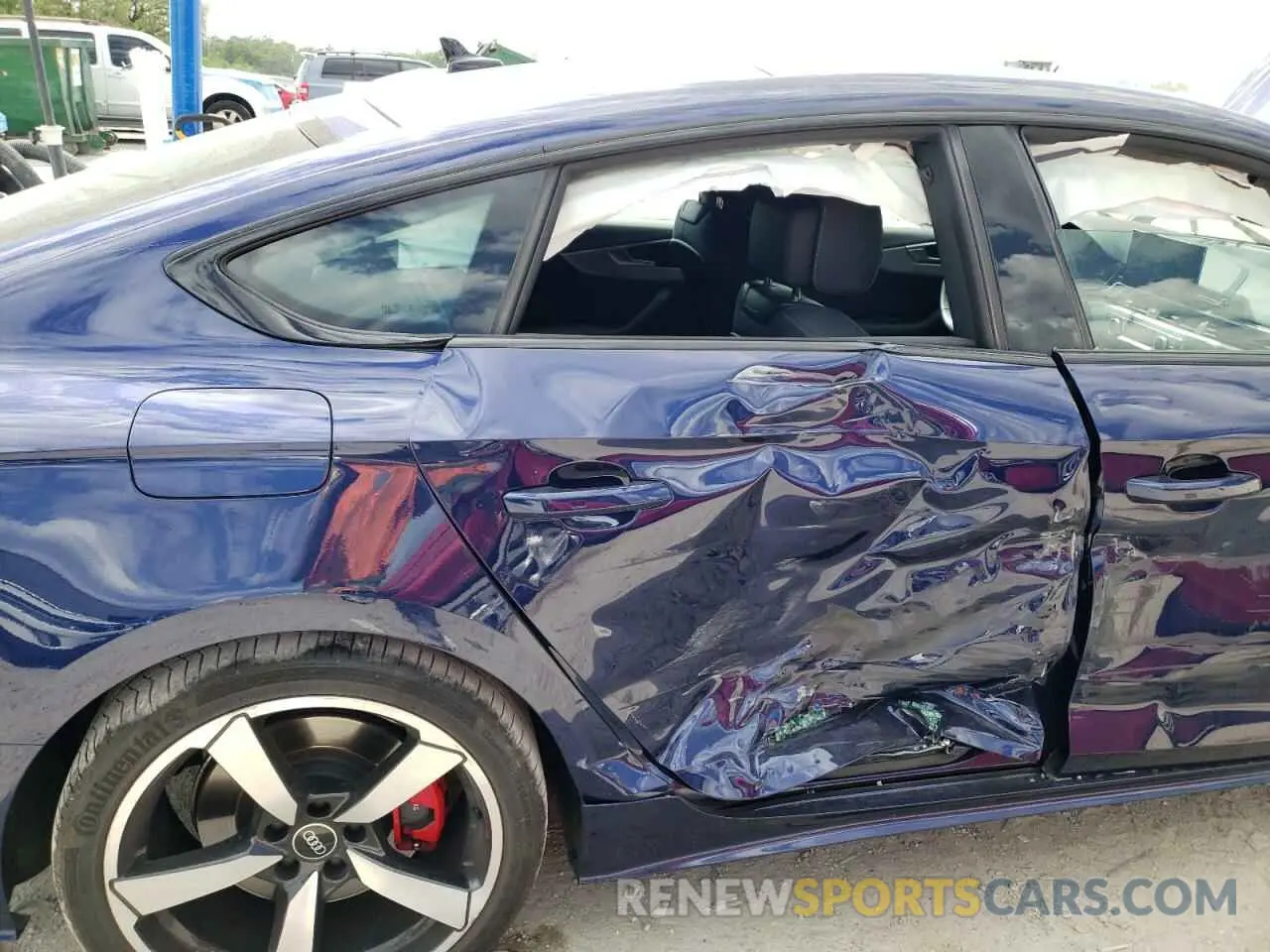 10 Photograph of a damaged car WAUFACF59PA005579 AUDI A5 2023