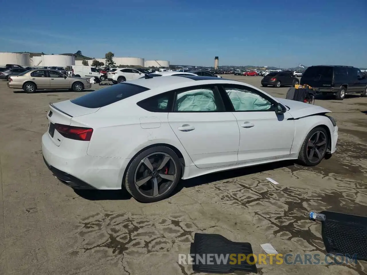 3 Photograph of a damaged car WAUFACF59PA063160 AUDI A5 2023