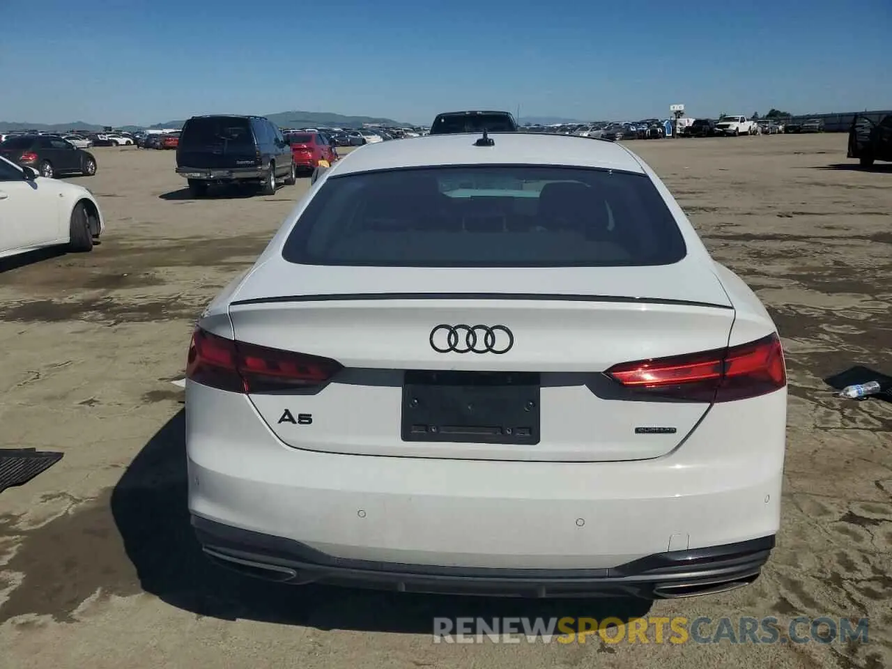 6 Photograph of a damaged car WAUFACF59PA063160 AUDI A5 2023