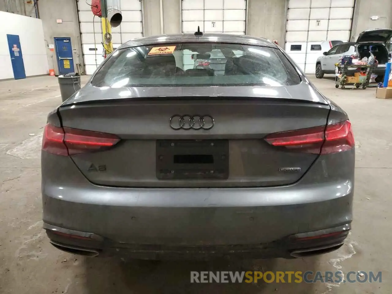 6 Photograph of a damaged car WAUFACF5XPA007891 AUDI A5 2023