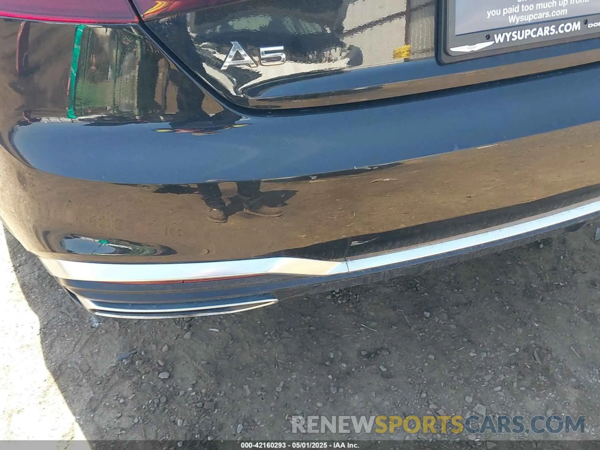 6 Photograph of a damaged car WAUSAAF51PA011430 AUDI A5 2023