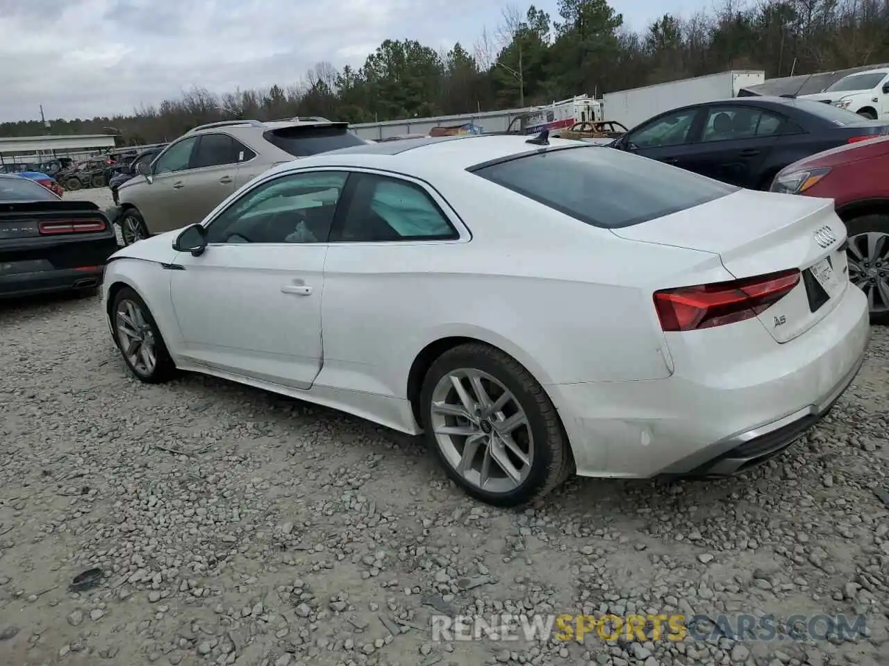 2 Photograph of a damaged car WAUSAAF52PA011968 AUDI A5 2023