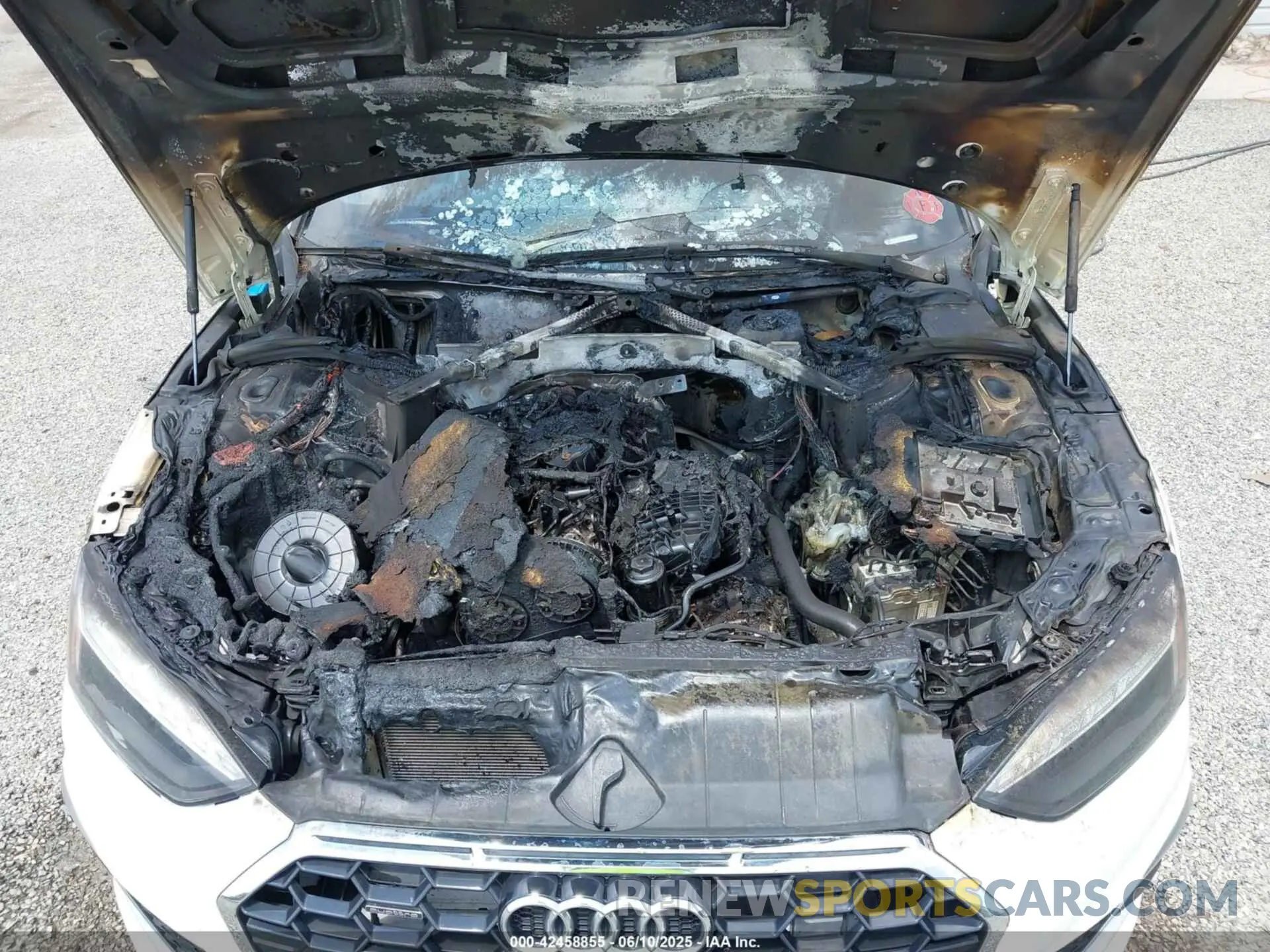 10 Photograph of a damaged car WAUSAAF55PA014704 AUDI A5 2023