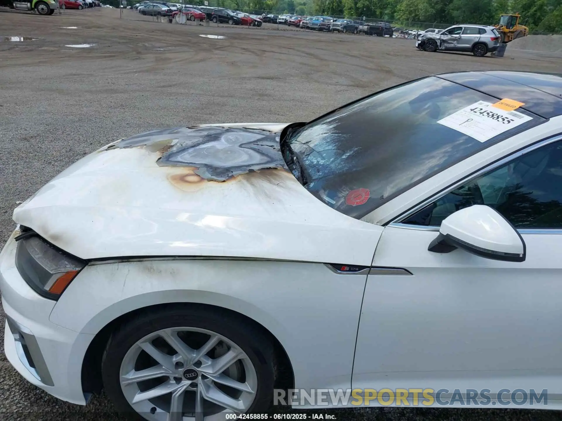 14 Photograph of a damaged car WAUSAAF55PA014704 AUDI A5 2023