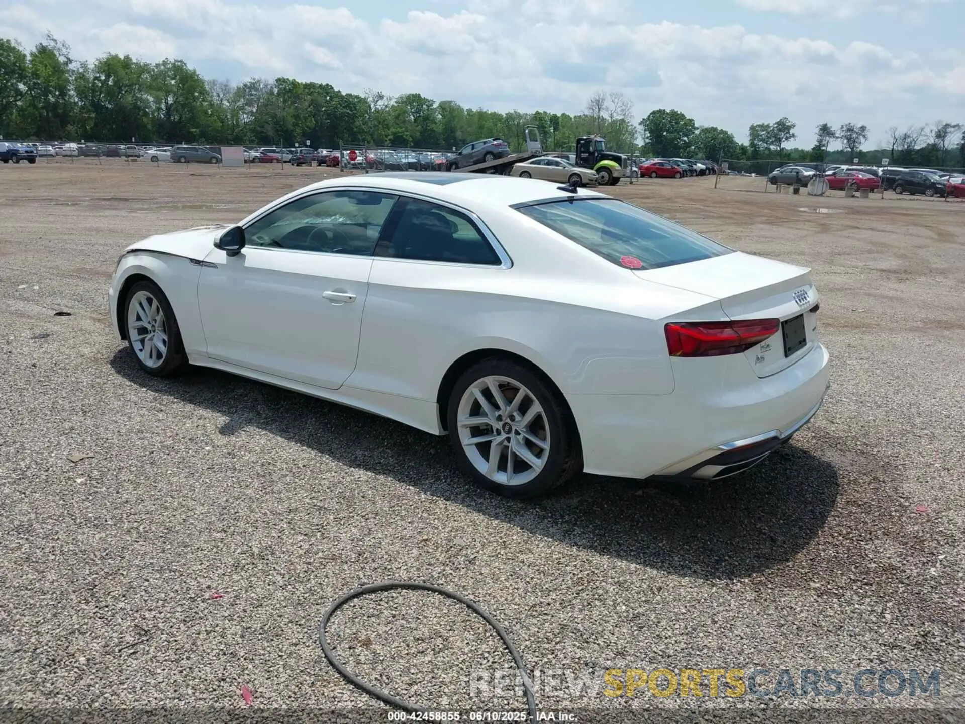 3 Photograph of a damaged car WAUSAAF55PA014704 AUDI A5 2023