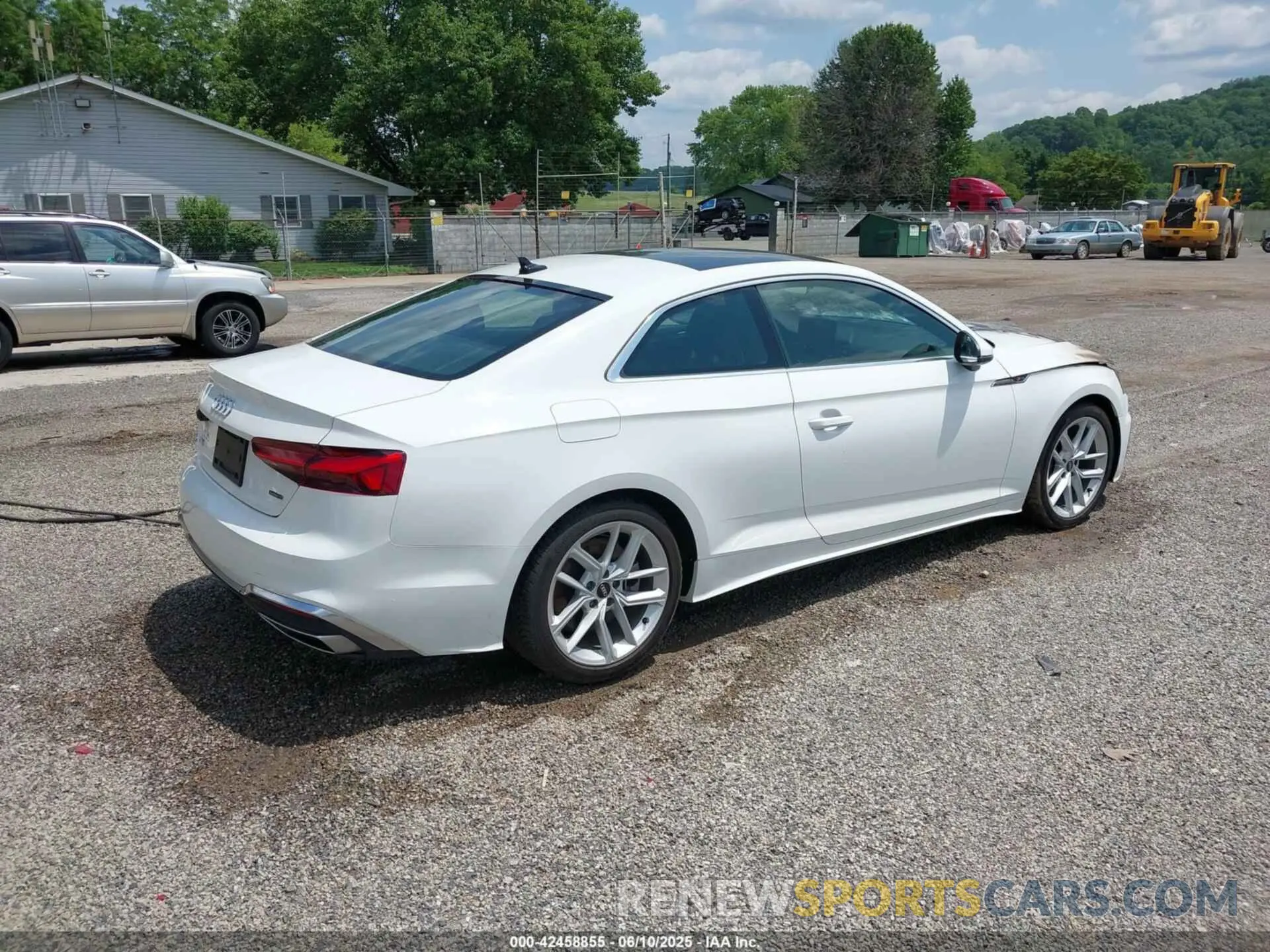 4 Photograph of a damaged car WAUSAAF55PA014704 AUDI A5 2023