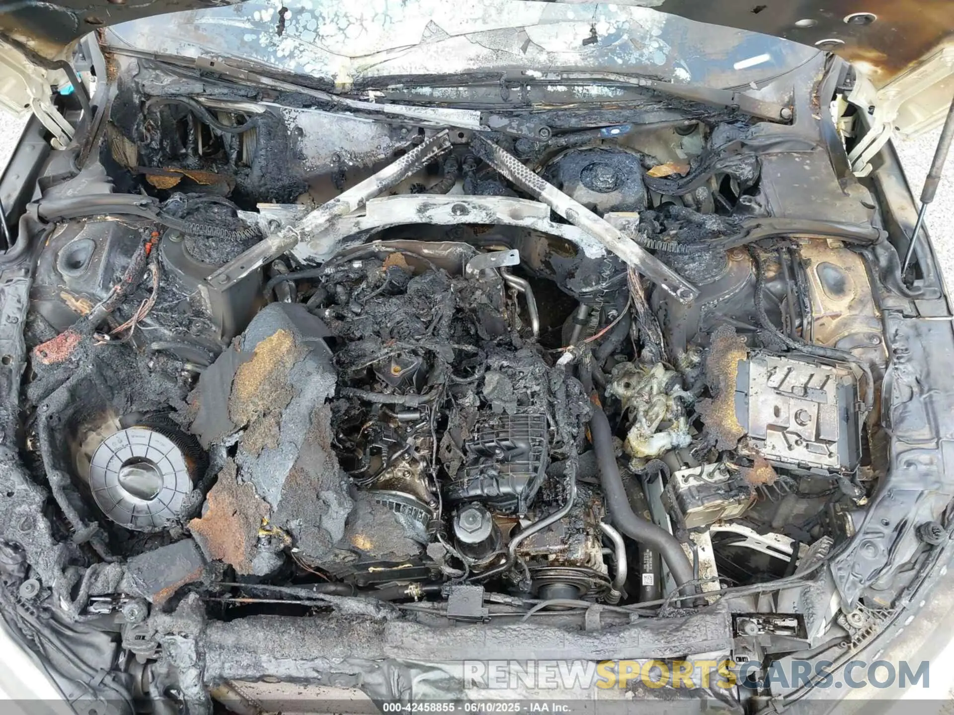 6 Photograph of a damaged car WAUSAAF55PA014704 AUDI A5 2023