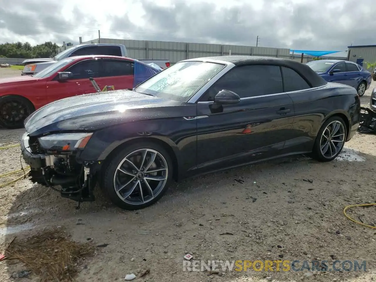 1 Photograph of a damaged car WAU4AGF50RN003178 AUDI A5 2024