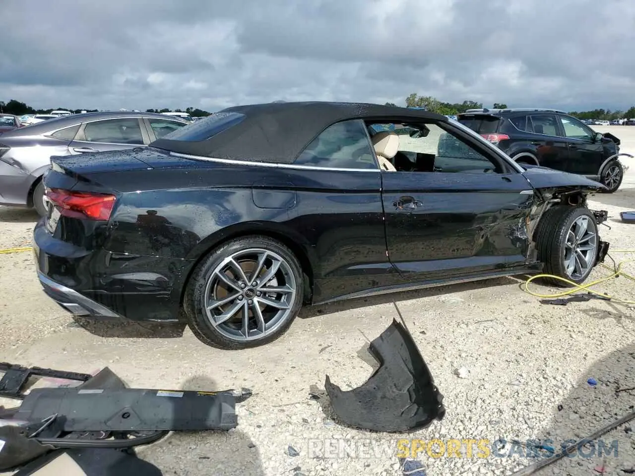 3 Photograph of a damaged car WAU4AGF50RN003178 AUDI A5 2024