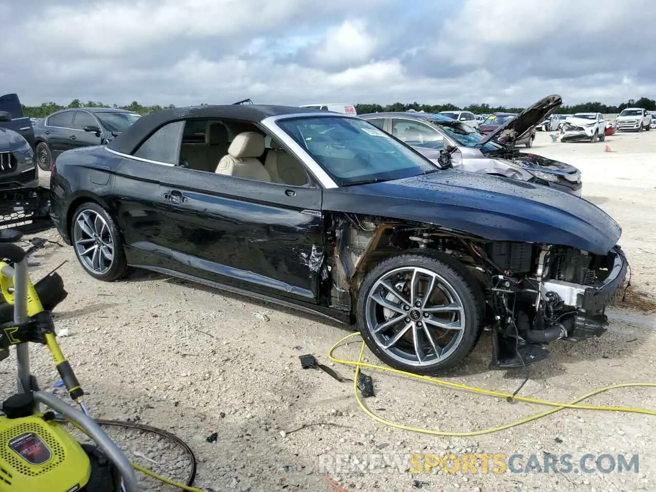 4 Photograph of a damaged car WAU4AGF50RN003178 AUDI A5 2024
