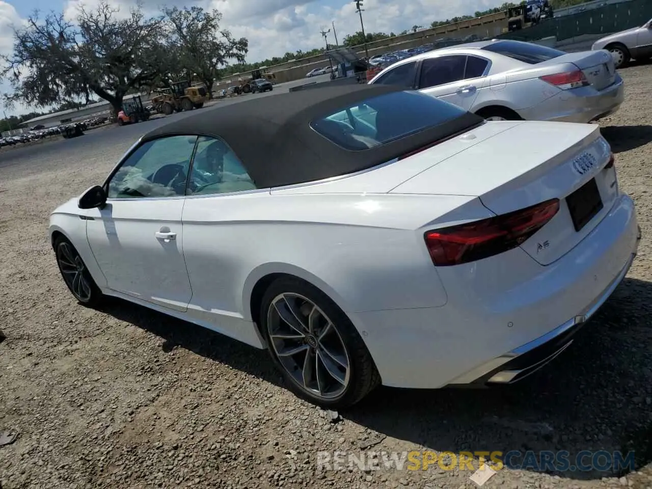 2 Photograph of a damaged car WAU5AGF5XRN005363 AUDI A5 2024