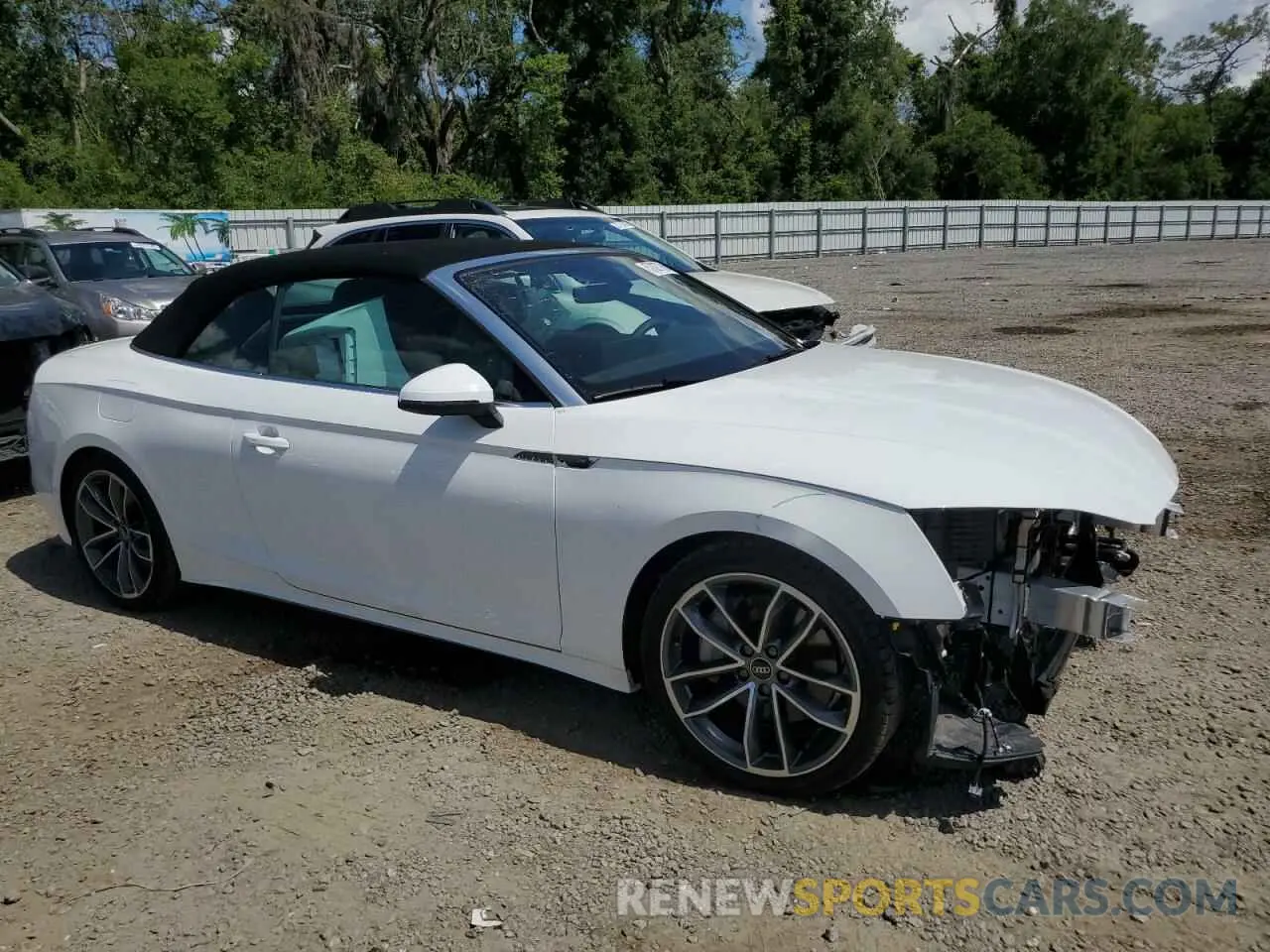 4 Photograph of a damaged car WAU5AGF5XRN005363 AUDI A5 2024