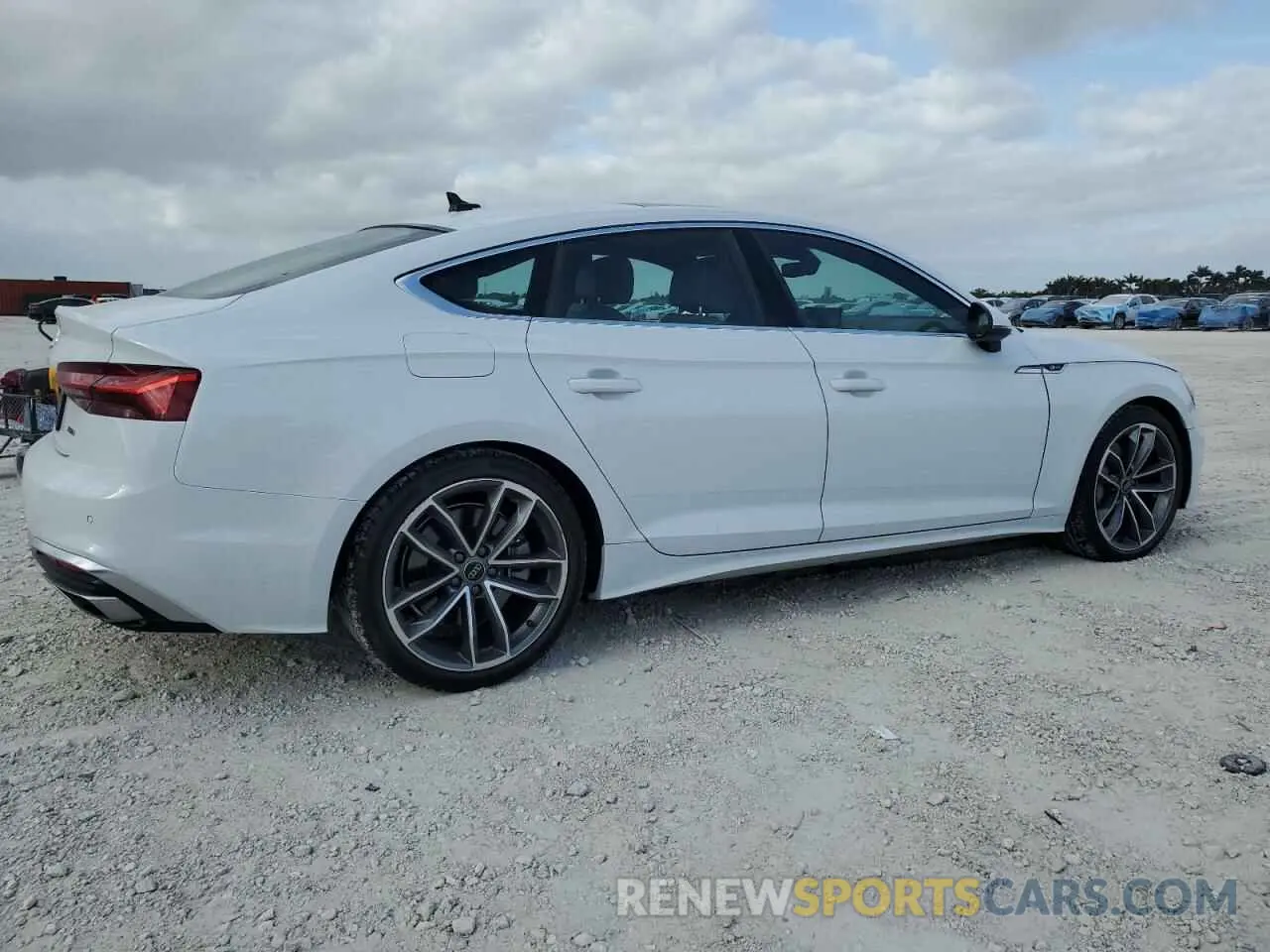 3 Photograph of a damaged car WAUDACF50RA078883 AUDI A5 2024