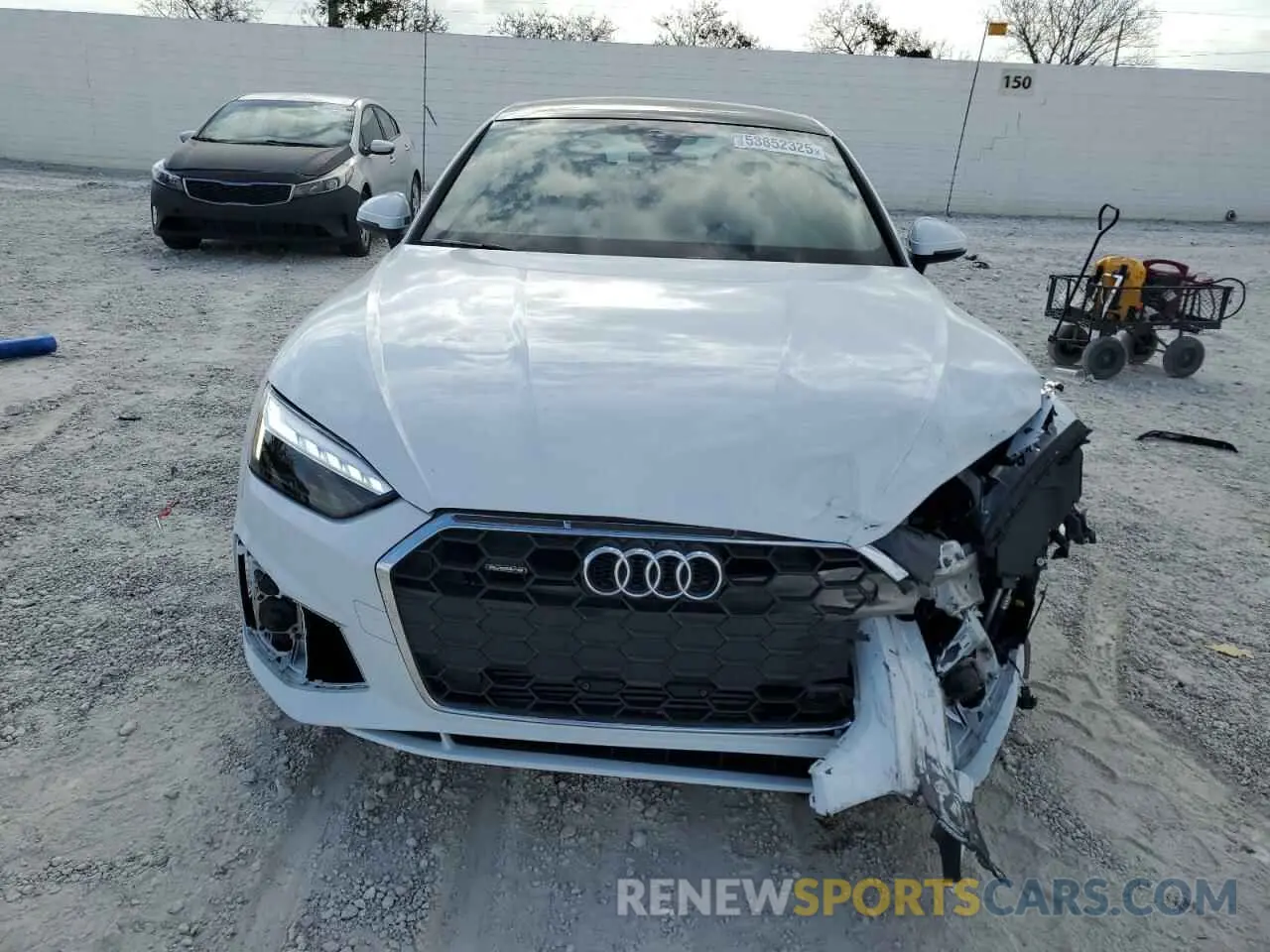 5 Photograph of a damaged car WAUDACF50RA078883 AUDI A5 2024
