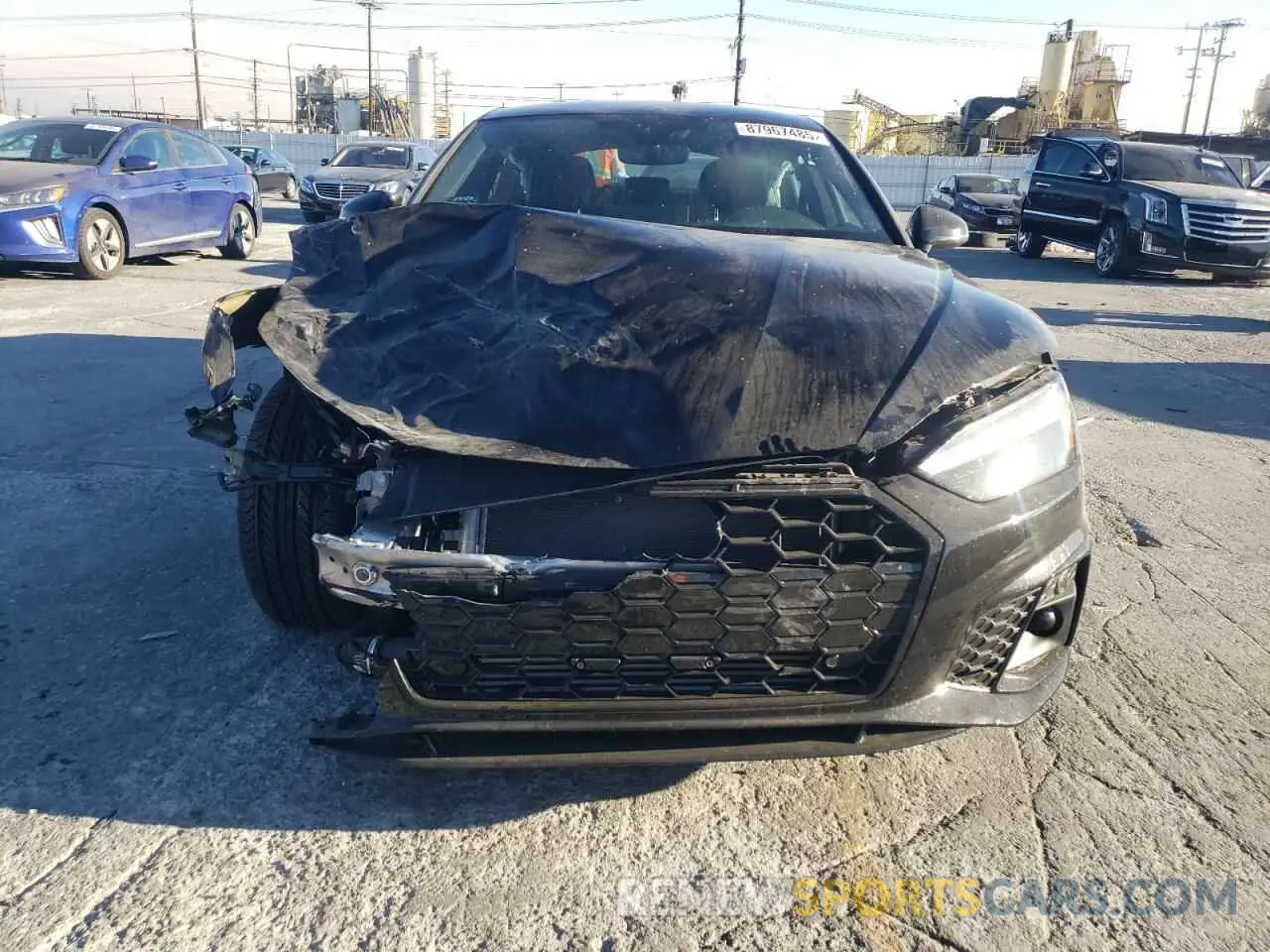 5 Photograph of a damaged car WAUDACF50RA092458 AUDI A5 2024