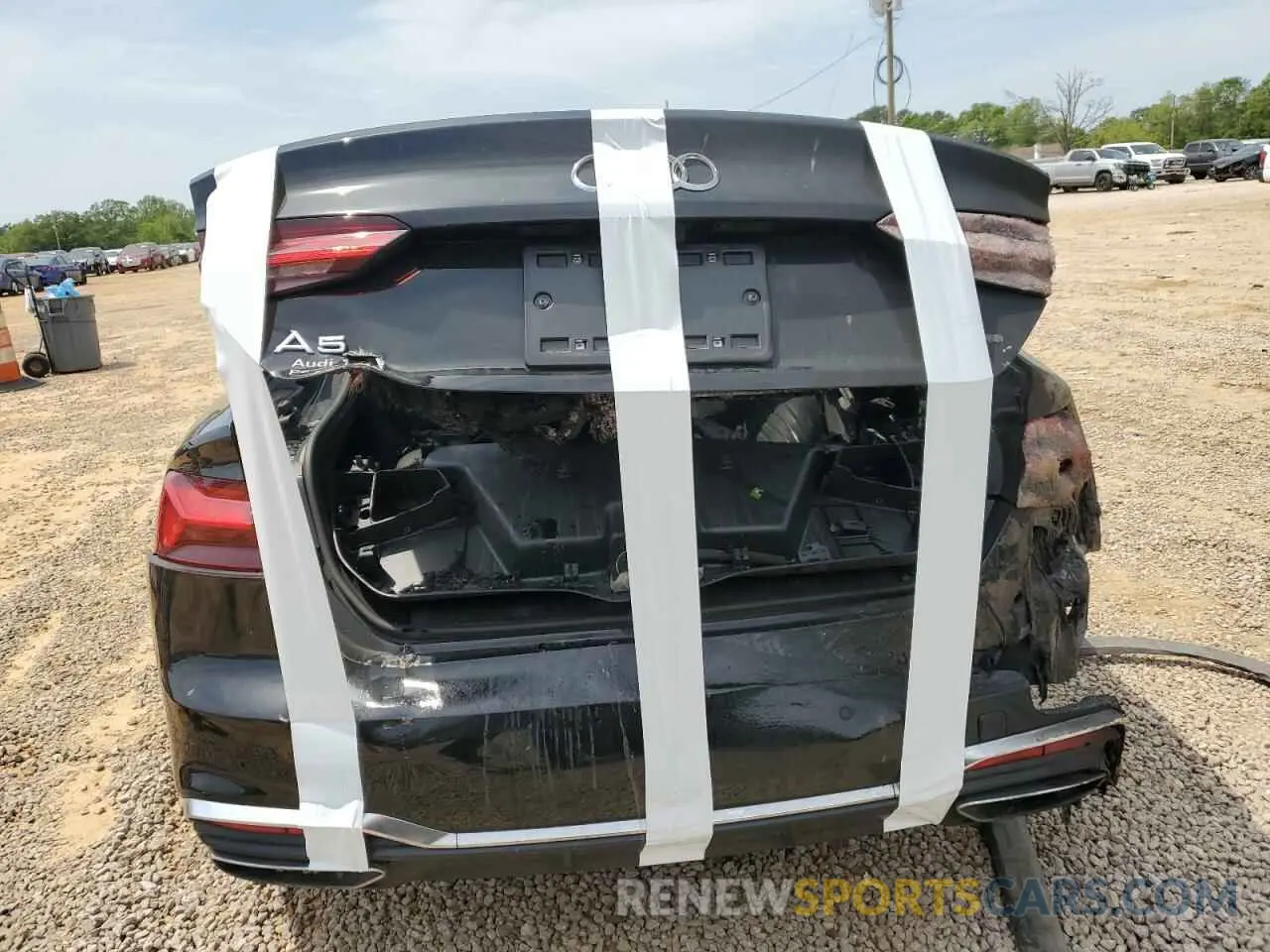 6 Photograph of a damaged car WAUDACF51RA032172 AUDI A5 2024