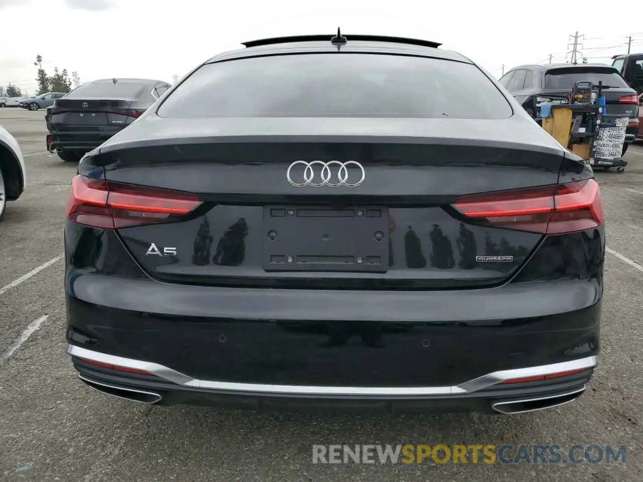 6 Photograph of a damaged car WAUDACF58RA109443 AUDI A5 2024