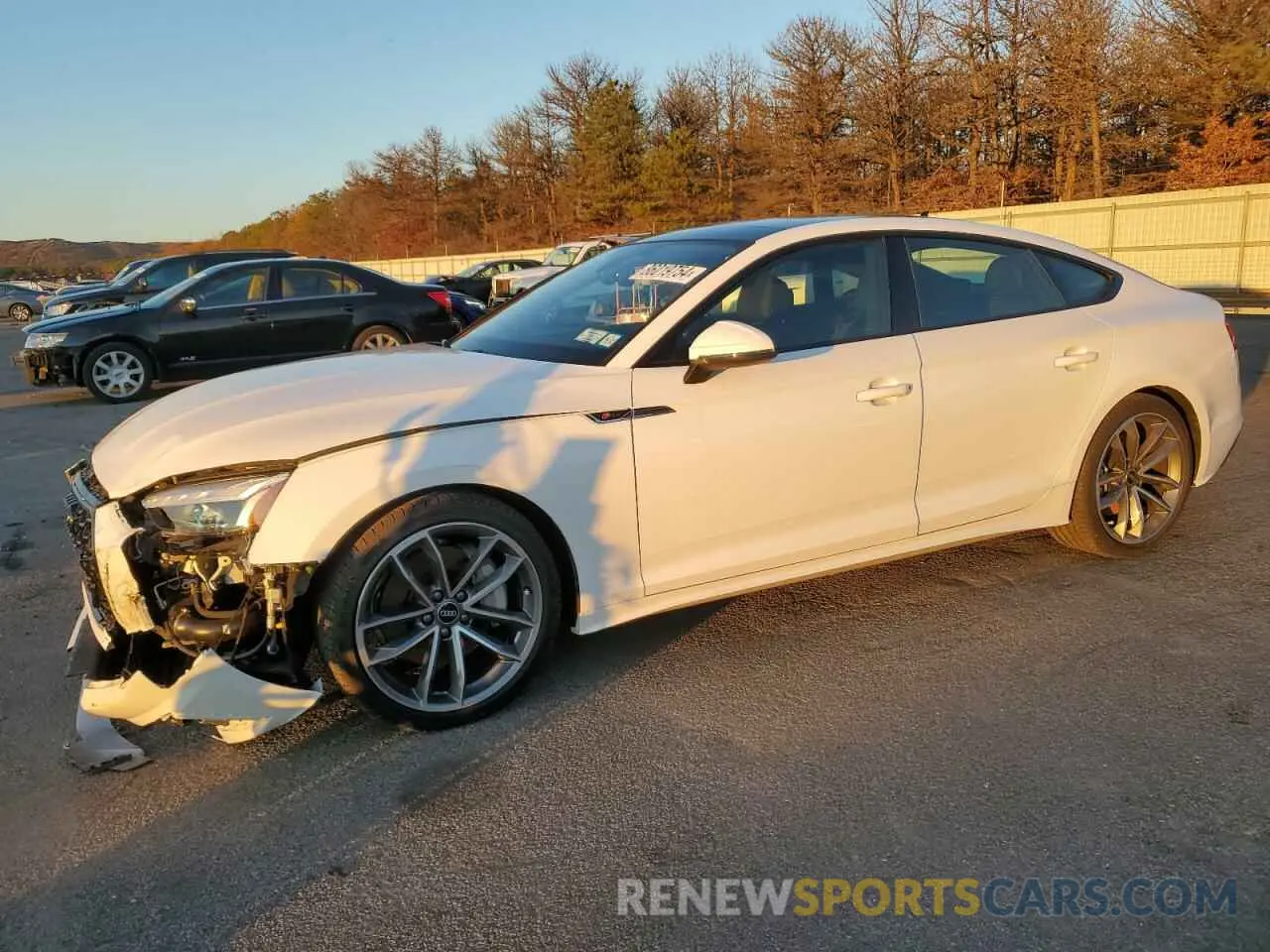 1 Photograph of a damaged car WAUDACF5XRA084903 AUDI A5 2024