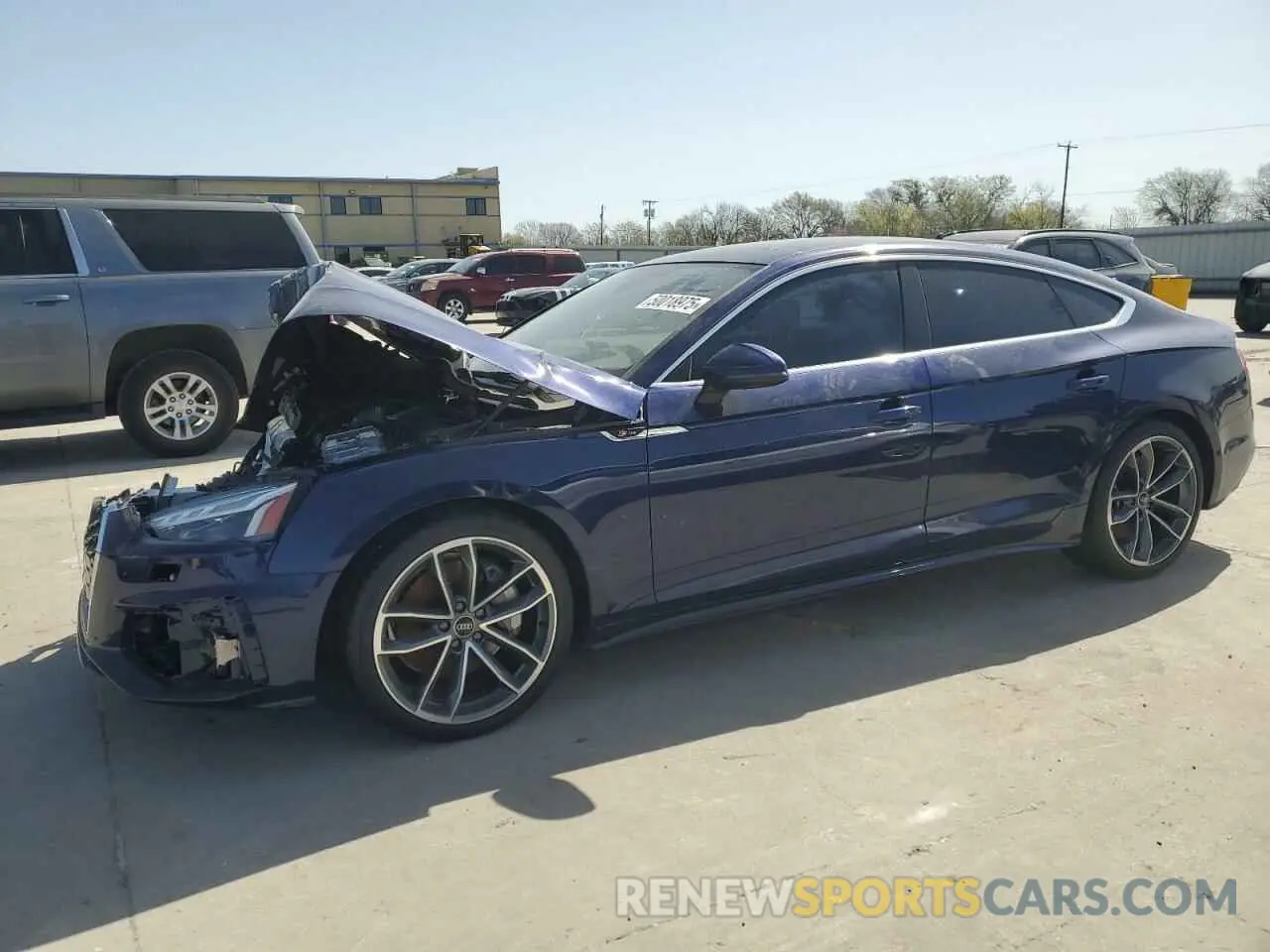 1 Photograph of a damaged car WAUEACF51RA122846 AUDI A5 2024
