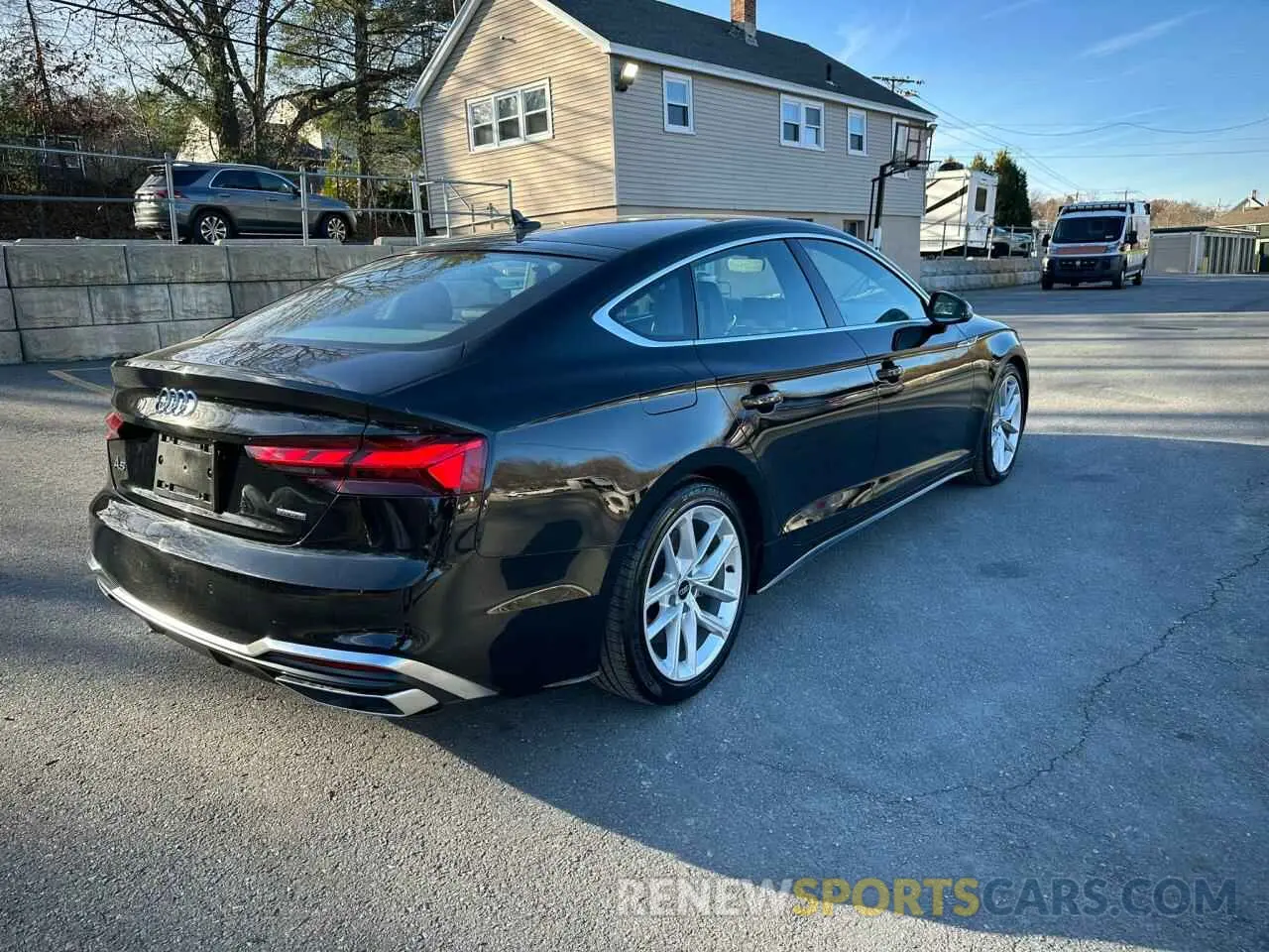 3 Photograph of a damaged car WAUFACF51RA090548 AUDI A5 2024