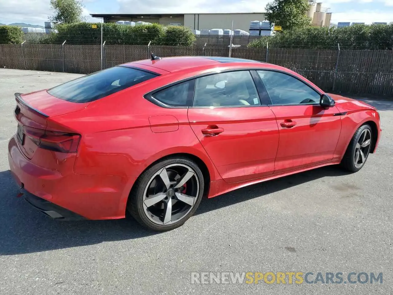 3 Photograph of a damaged car WAUFACF53RA002437 AUDI A5 2024
