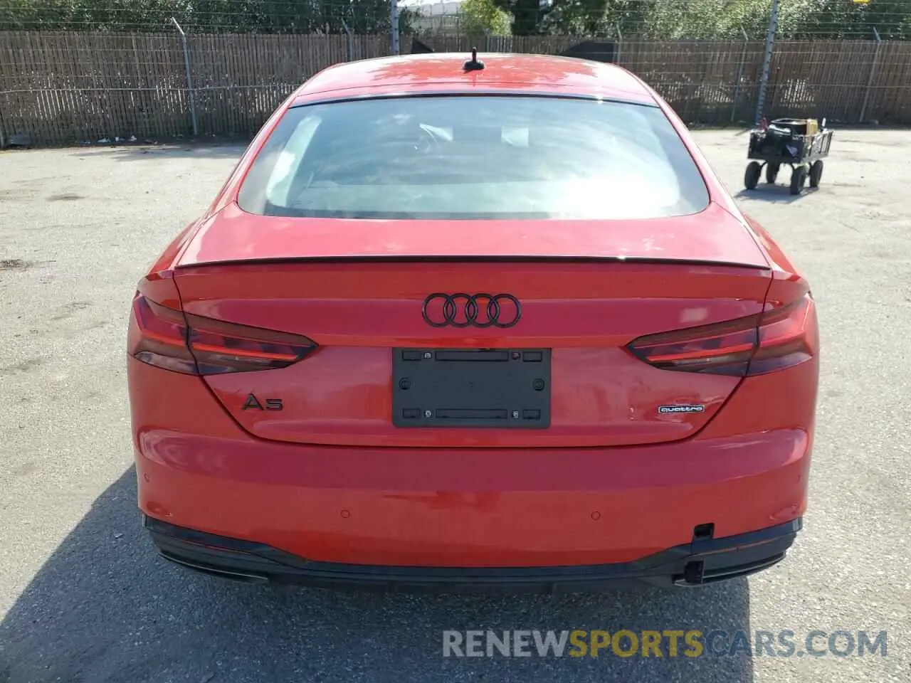 6 Photograph of a damaged car WAUFACF53RA002437 AUDI A5 2024