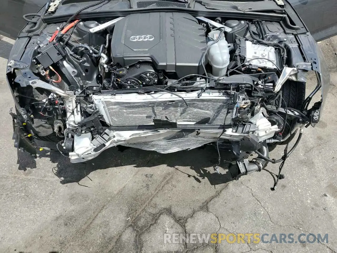 13 Photograph of a damaged car WAUFACF58RA116708 AUDI A5 2024