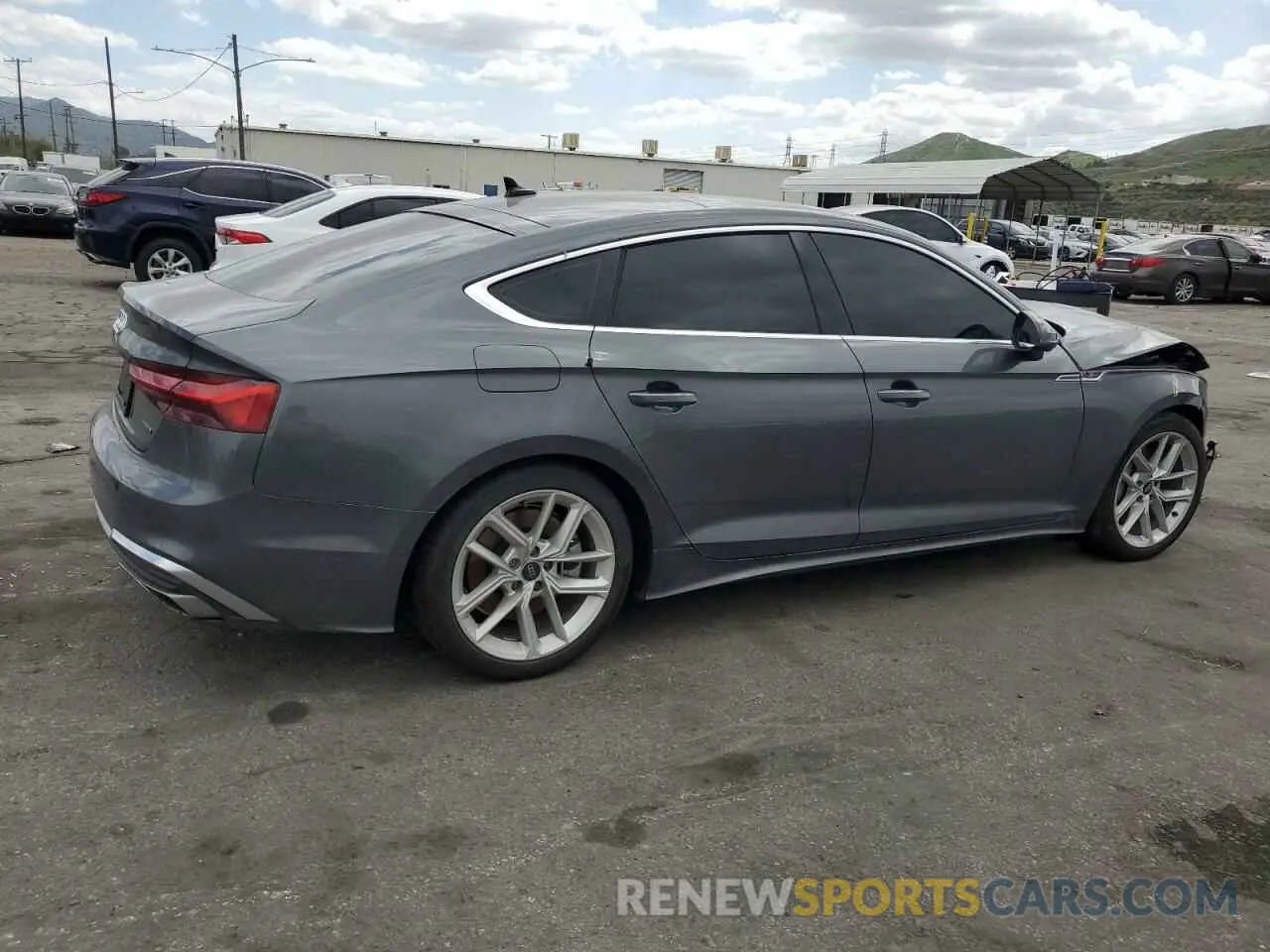 3 Photograph of a damaged car WAUFACF58RA116708 AUDI A5 2024