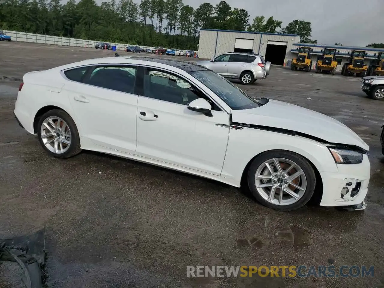 4 Photograph of a damaged car WAUFACF59RA112148 AUDI A5 2024