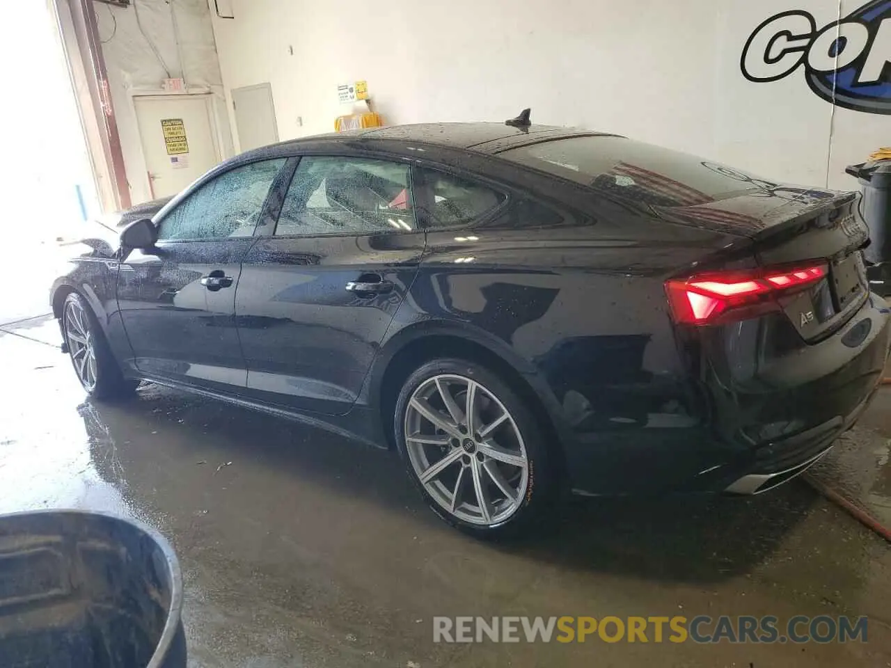 2 Photograph of a damaged car WAUDACF51SA010324 AUDI A5 2025