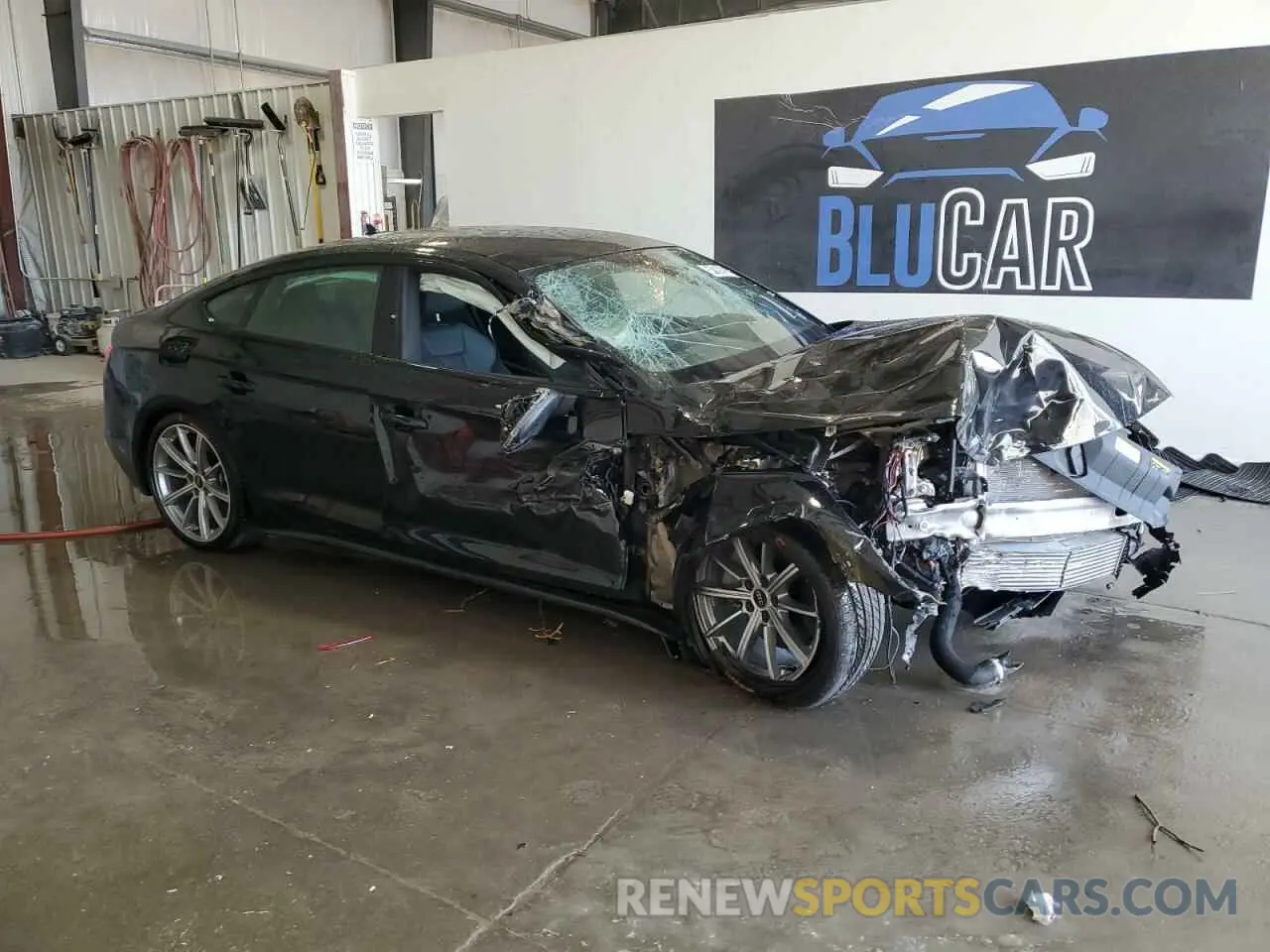 4 Photograph of a damaged car WAUDACF51SA010324 AUDI A5 2025