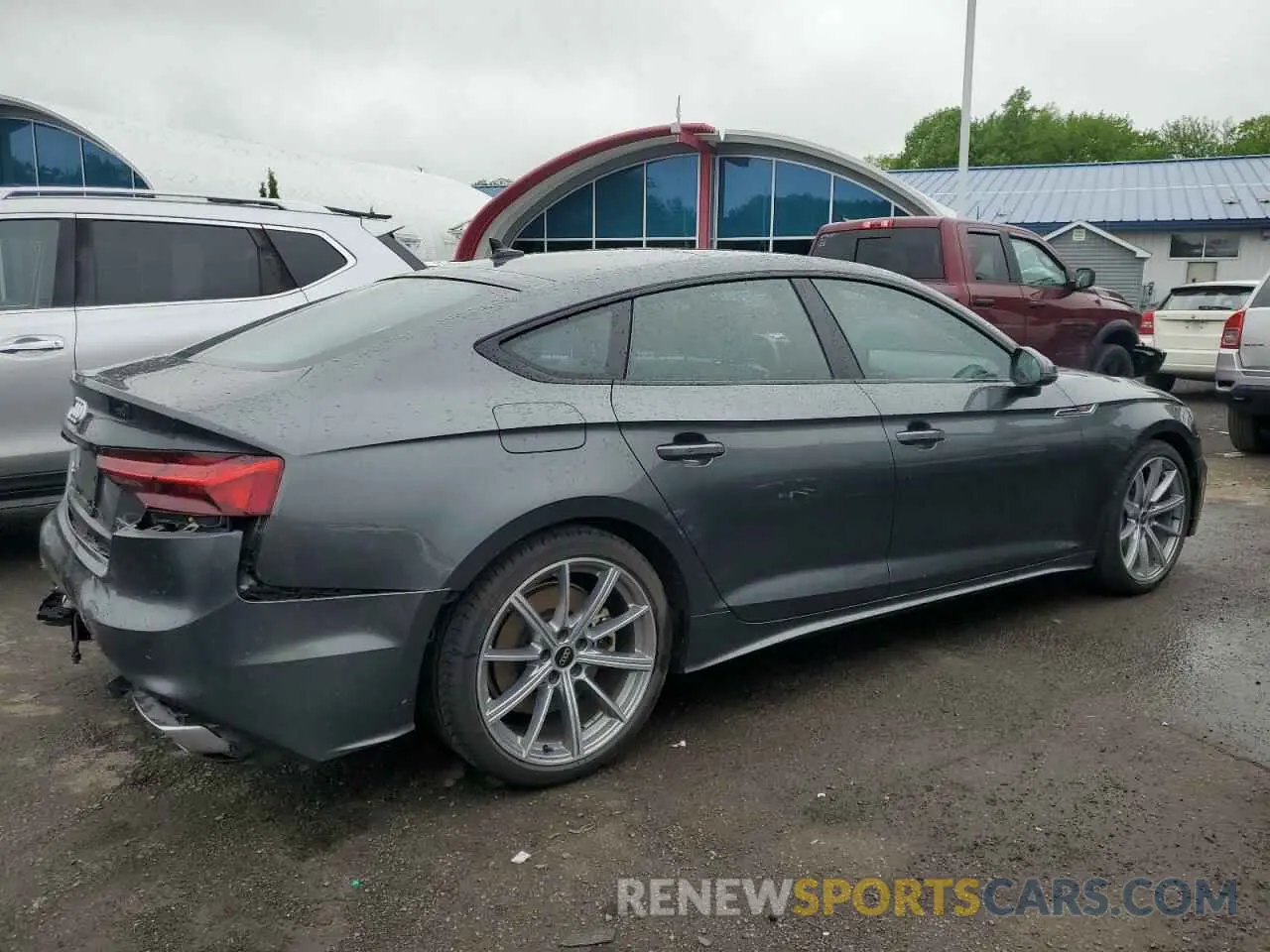 3 Photograph of a damaged car WAUDACF53SA005299 AUDI A5 2025