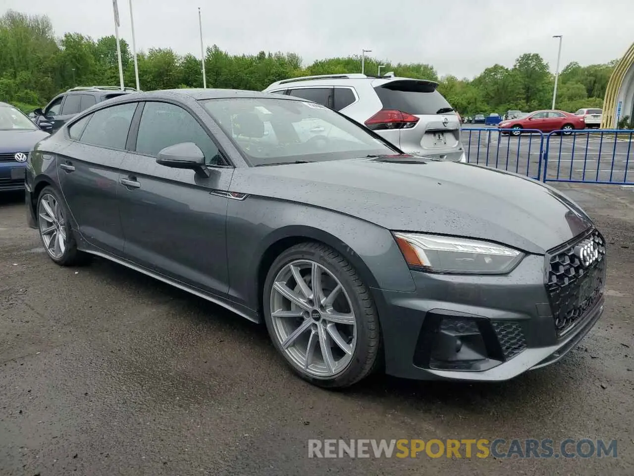 4 Photograph of a damaged car WAUDACF53SA005299 AUDI A5 2025