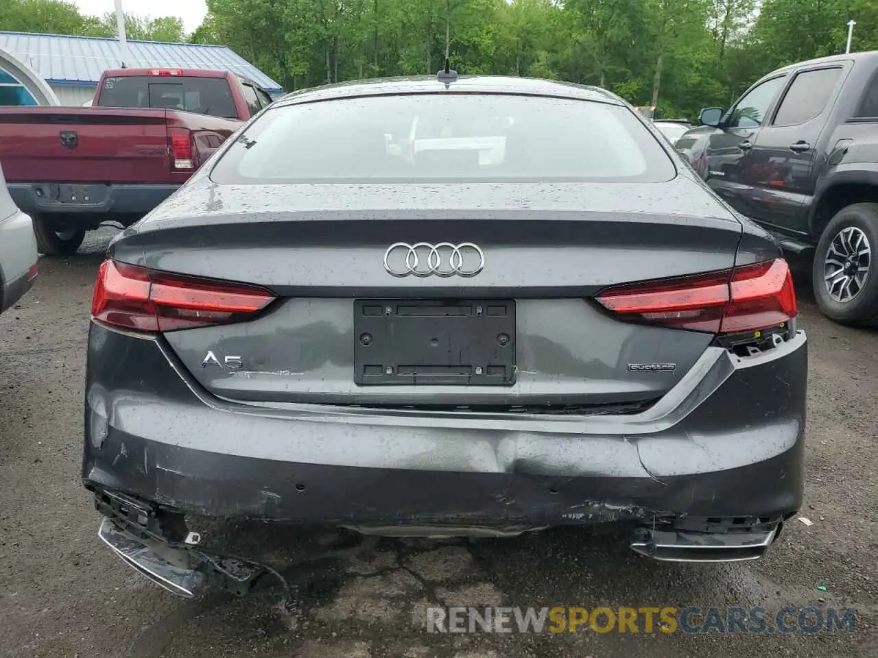 6 Photograph of a damaged car WAUDACF53SA005299 AUDI A5 2025