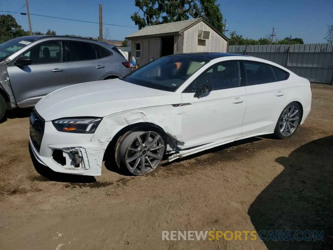 1 Photograph of a damaged car WAUDACF54SA004999 AUDI A5 2025