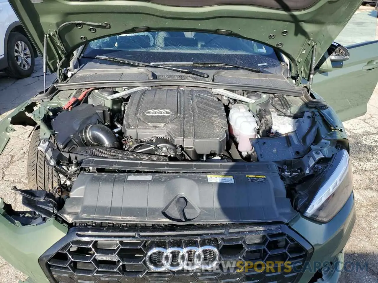 11 Photograph of a damaged car WAUDACF55SA009046 AUDI A5 2025