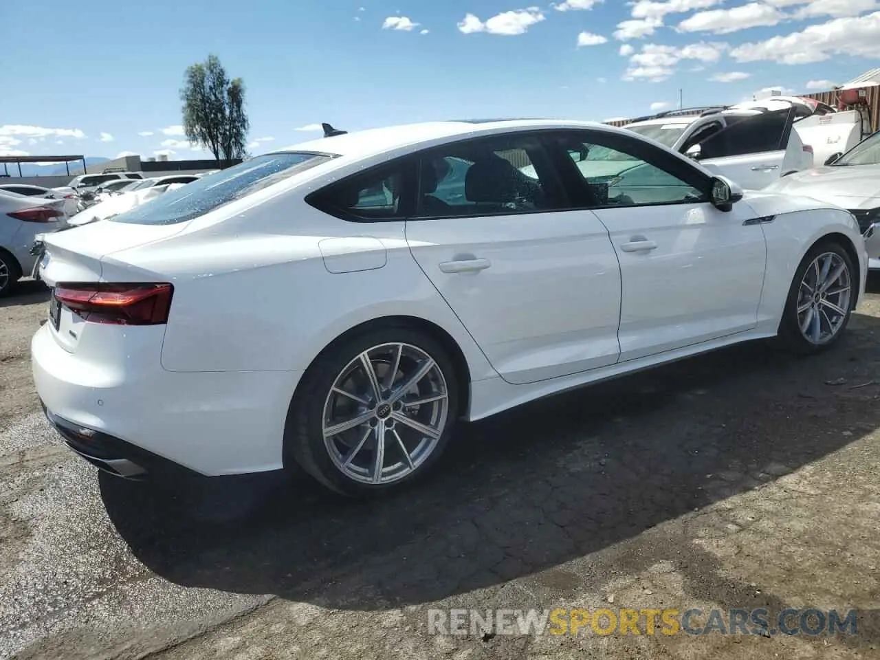 3 Photograph of a damaged car WAUDACF56SA005880 AUDI A5 2025