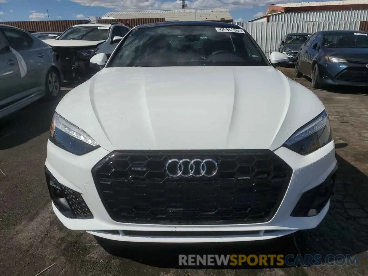 5 Photograph of a damaged car WAUDACF56SA005880 AUDI A5 2025