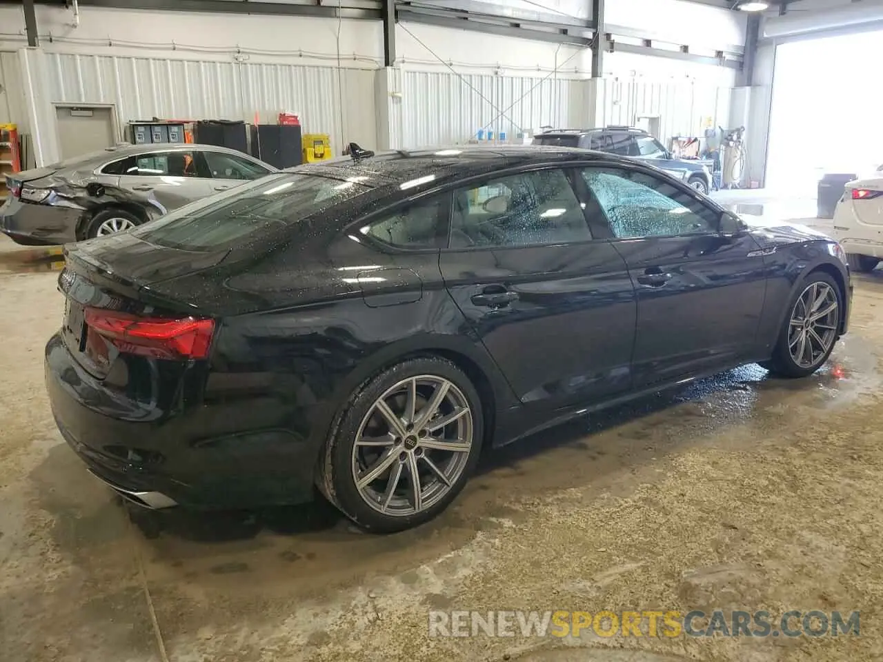 3 Photograph of a damaged car WAUDACF58SA009994 AUDI A5 2025