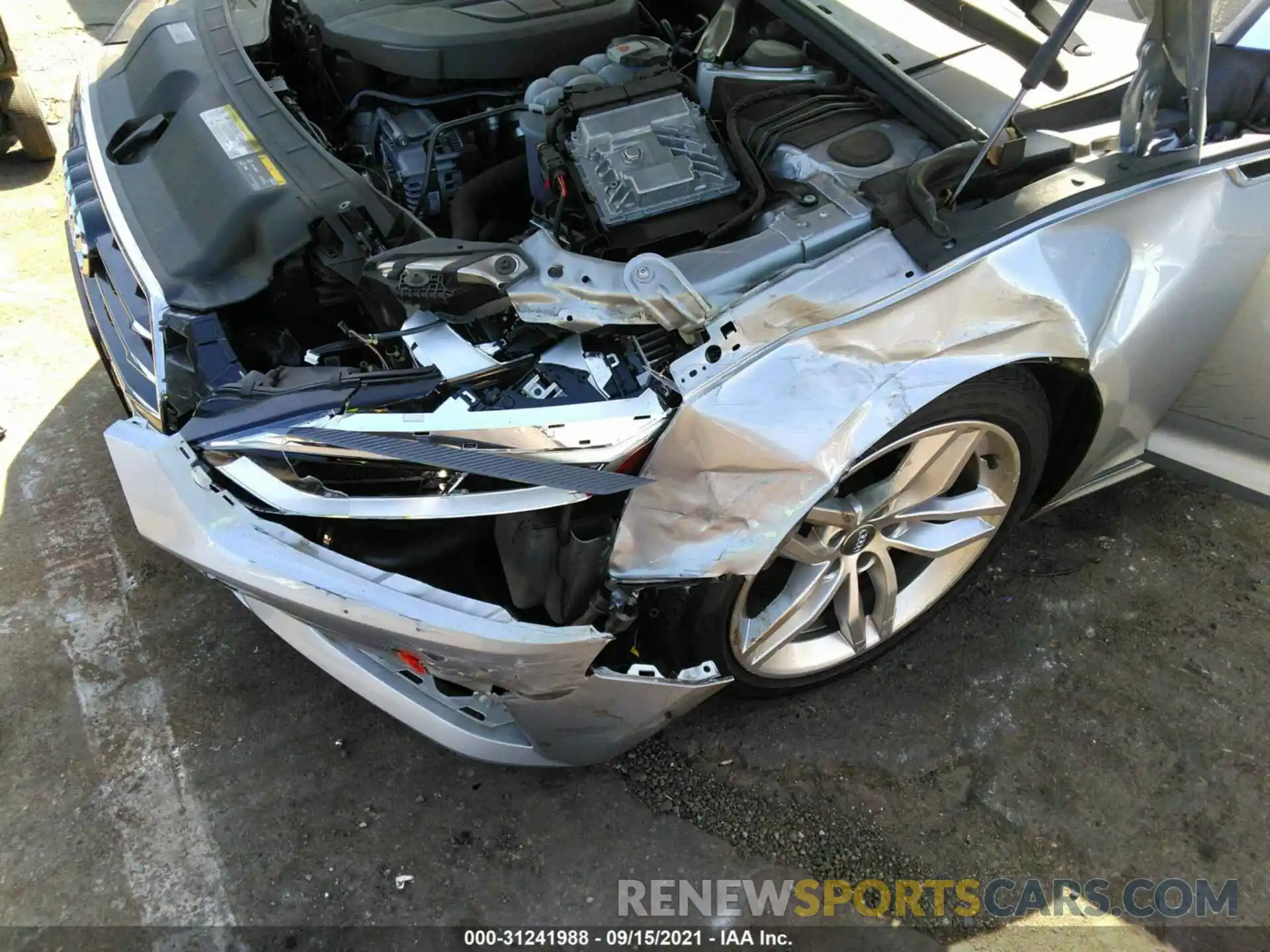 6 Photograph of a damaged car WAUYNGF57KN003741 AUDI A5 CABRIOLET 2019