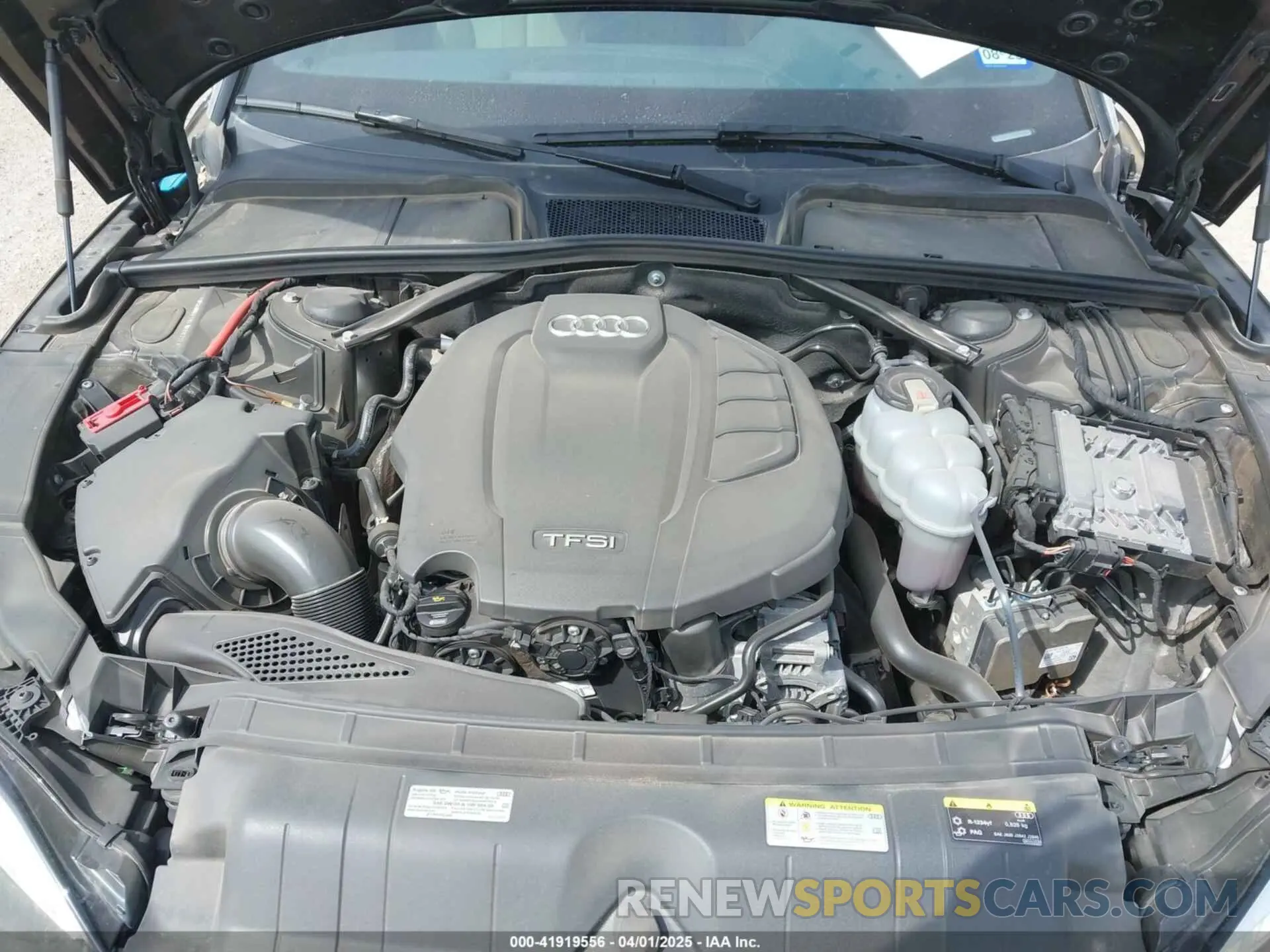 10 Photograph of a damaged car WAUWNGF50LN000334 AUDI A5 CABRIOLET 2020