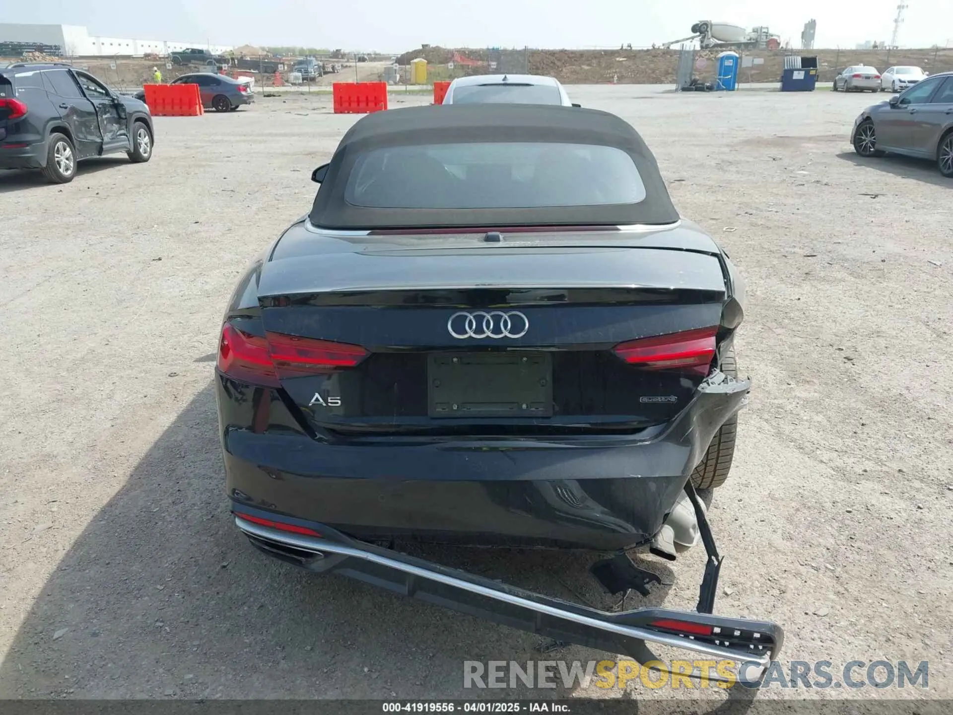 16 Photograph of a damaged car WAUWNGF50LN000334 AUDI A5 CABRIOLET 2020