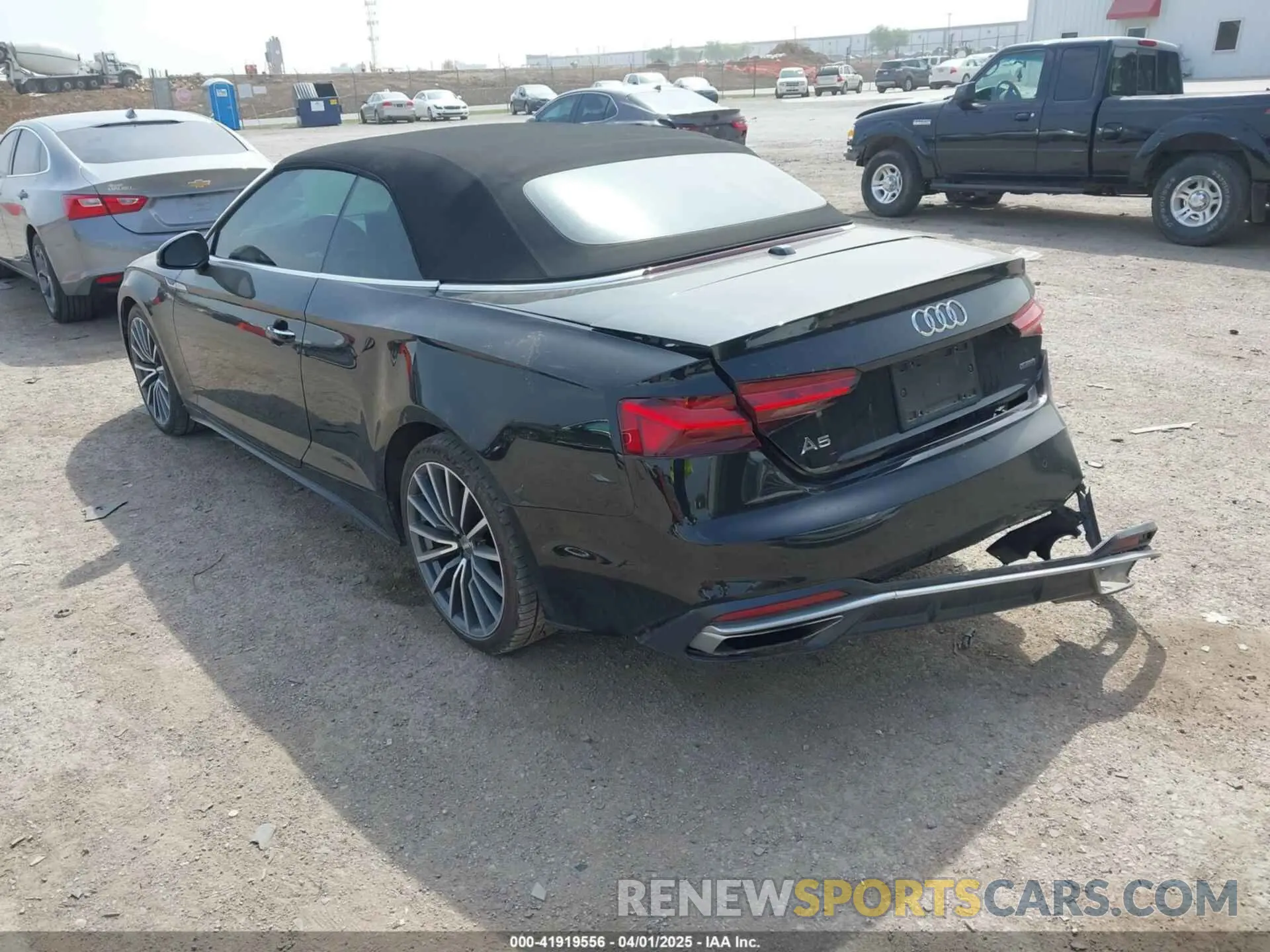 3 Photograph of a damaged car WAUWNGF50LN000334 AUDI A5 CABRIOLET 2020