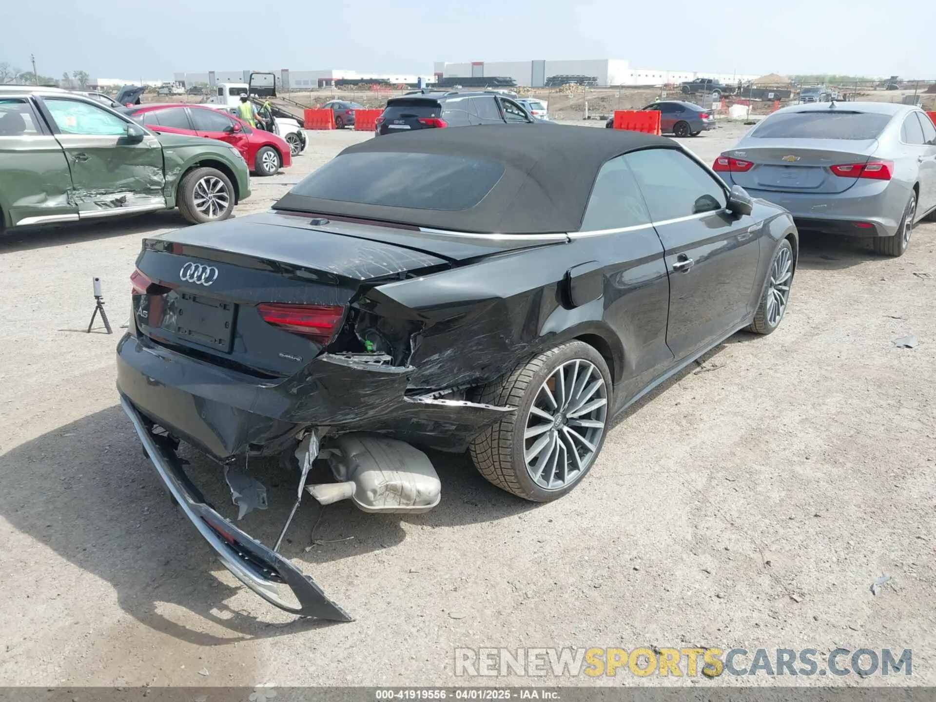 4 Photograph of a damaged car WAUWNGF50LN000334 AUDI A5 CABRIOLET 2020