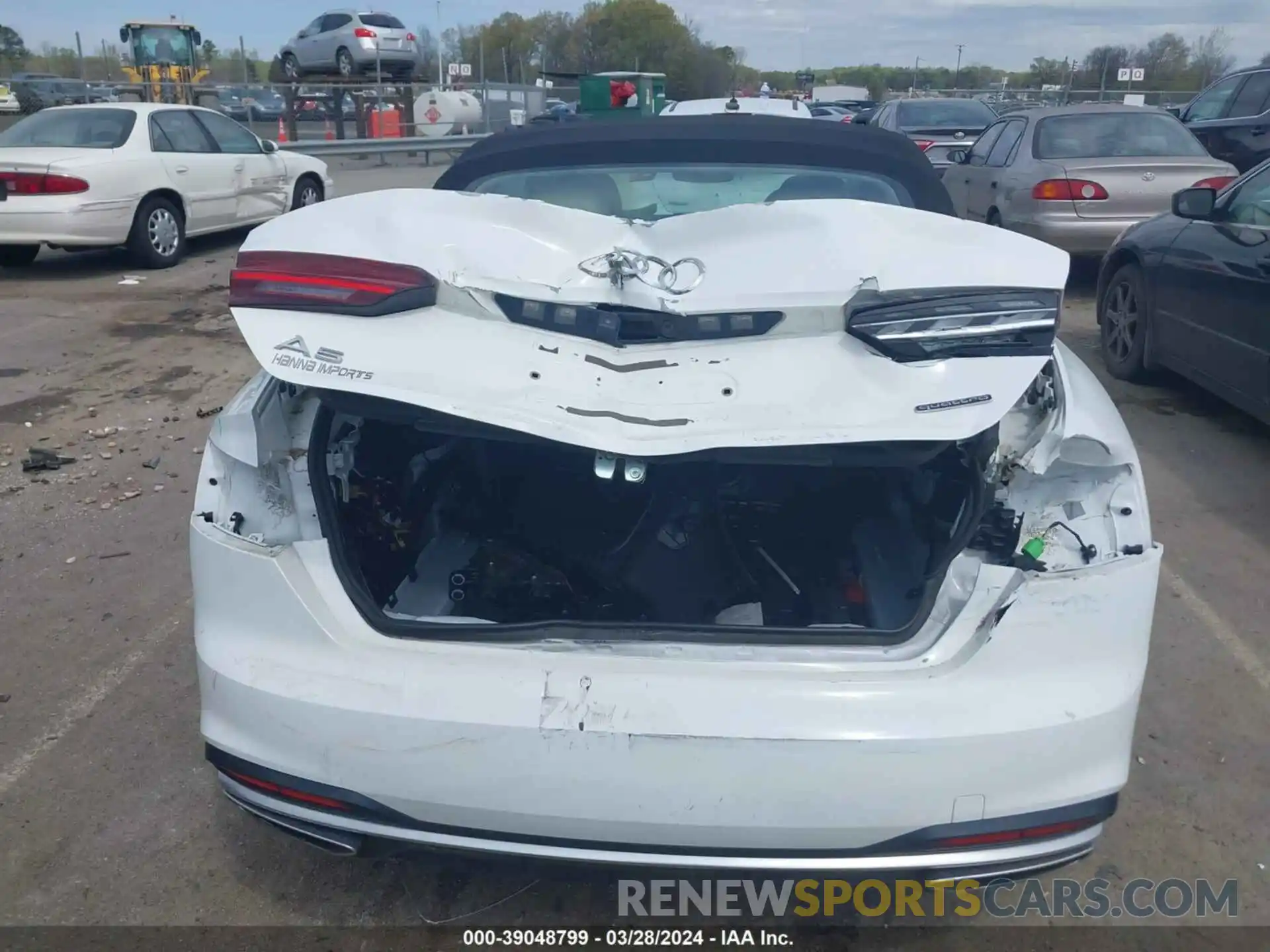 16 Photograph of a damaged car WAU2AGF51MN002489 AUDI A5 CABRIOLET 2021