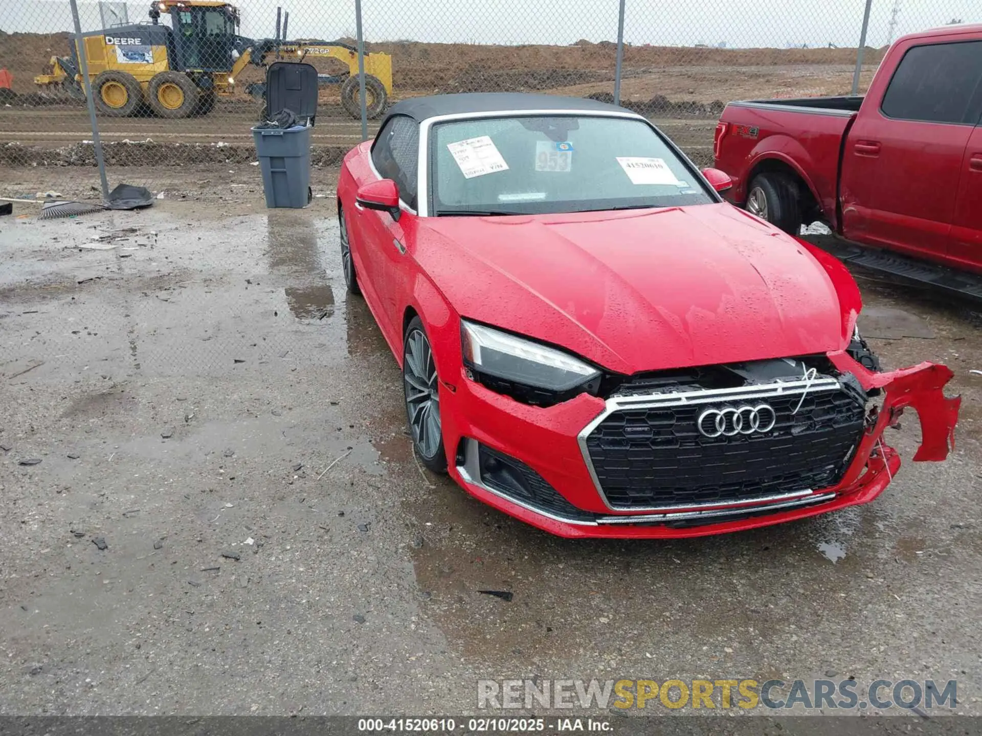 1 Photograph of a damaged car WAUWAGF56MN000156 AUDI A5 CABRIOLET 2021