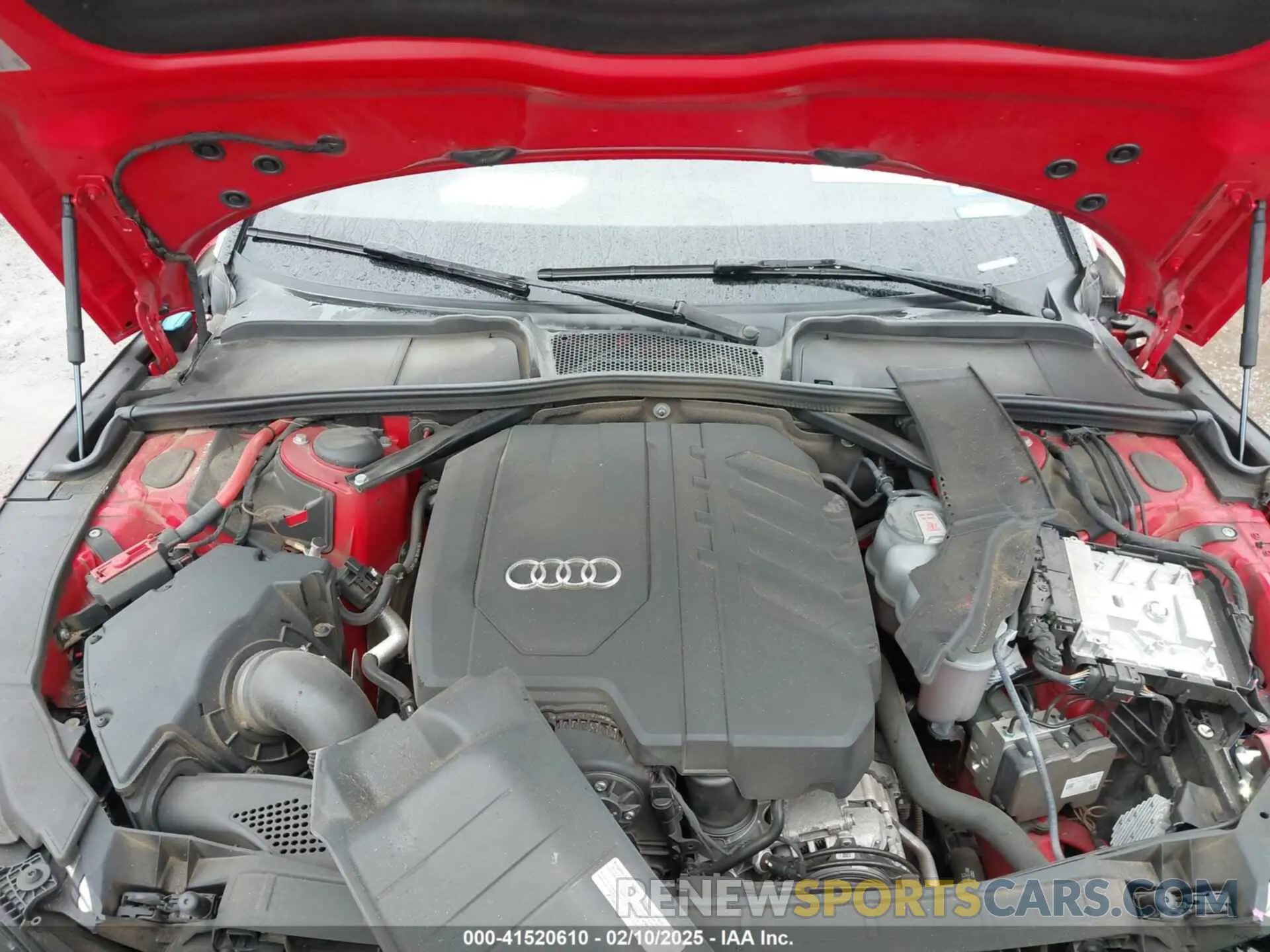 10 Photograph of a damaged car WAUWAGF56MN000156 AUDI A5 CABRIOLET 2021