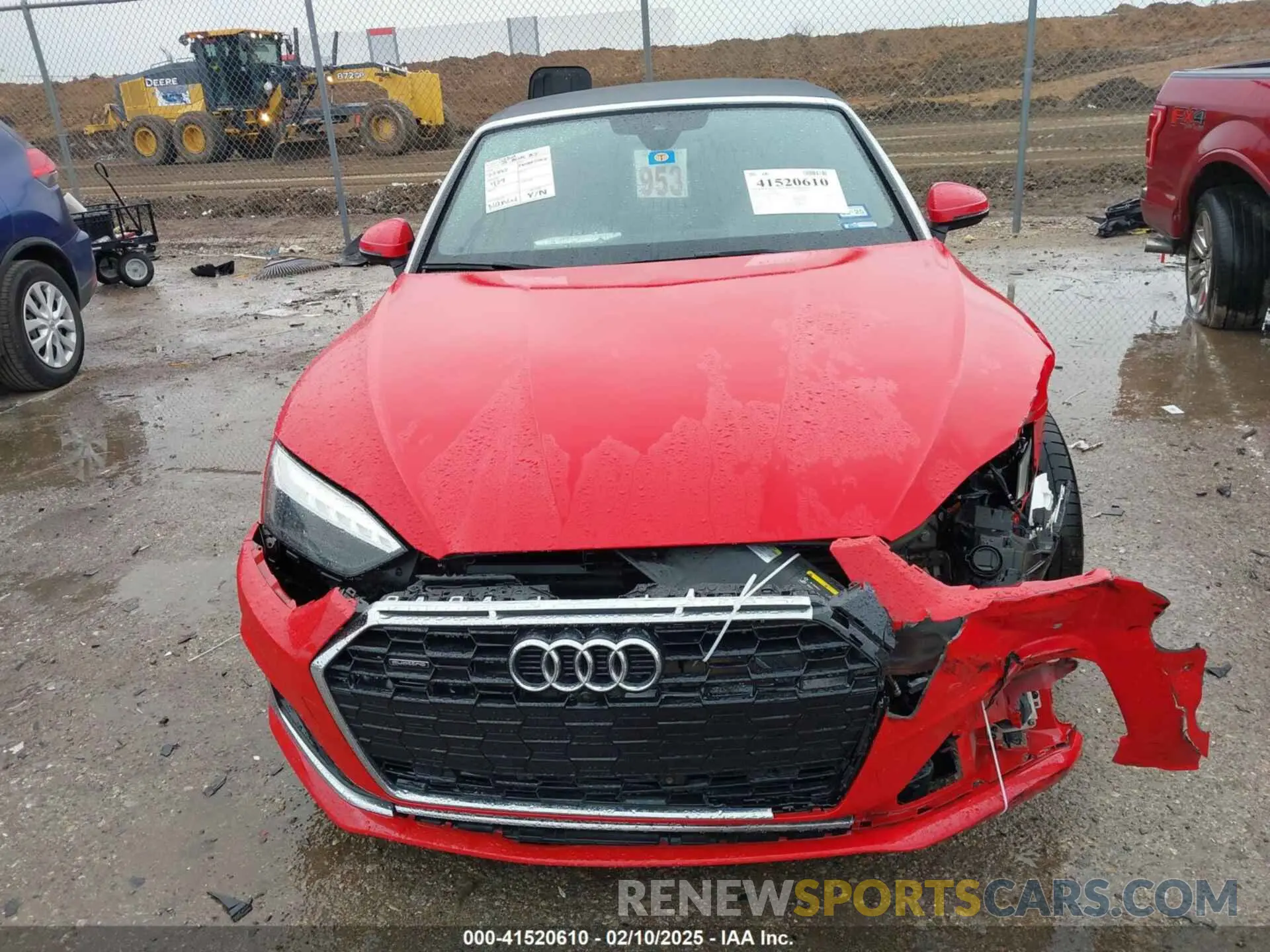 12 Photograph of a damaged car WAUWAGF56MN000156 AUDI A5 CABRIOLET 2021