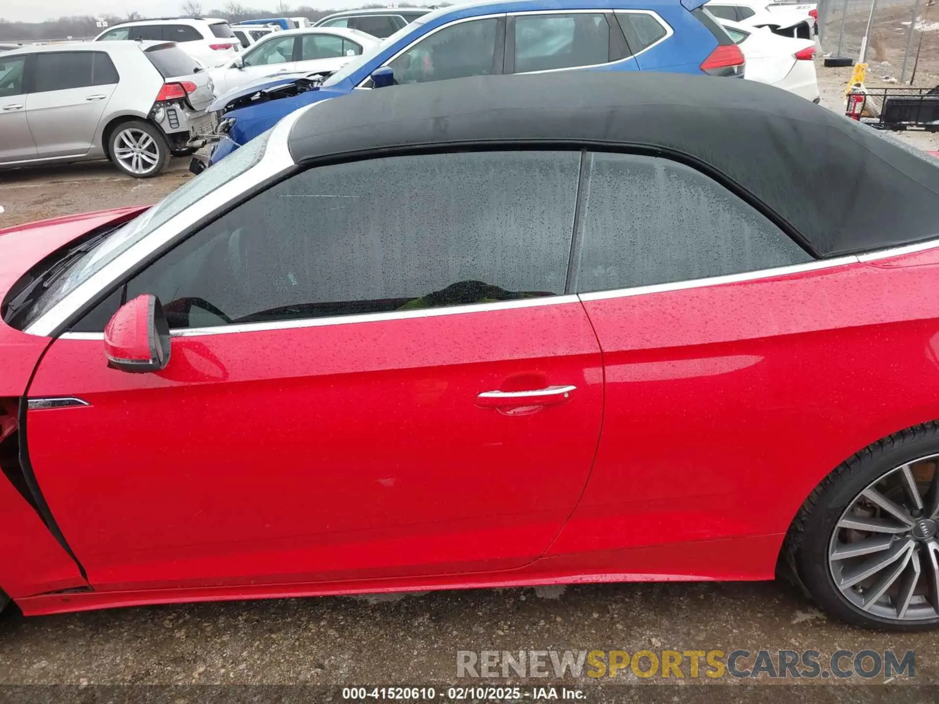 14 Photograph of a damaged car WAUWAGF56MN000156 AUDI A5 CABRIOLET 2021