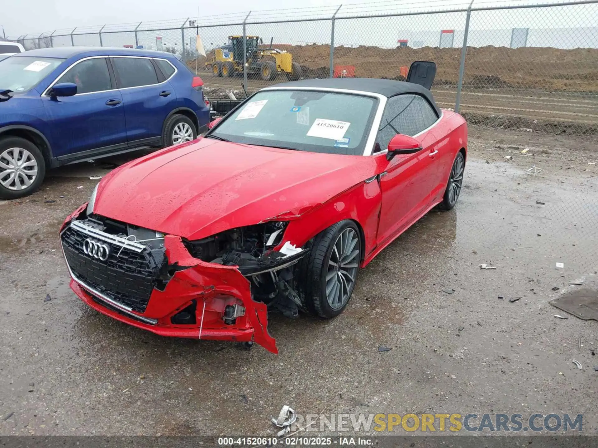 2 Photograph of a damaged car WAUWAGF56MN000156 AUDI A5 CABRIOLET 2021